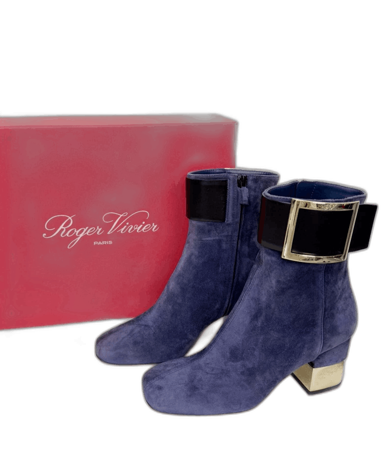 Roger Vivier New Roger Vivier Buckle Ankle Boots Size US 6 / IT 36 - 1 Thumbnail