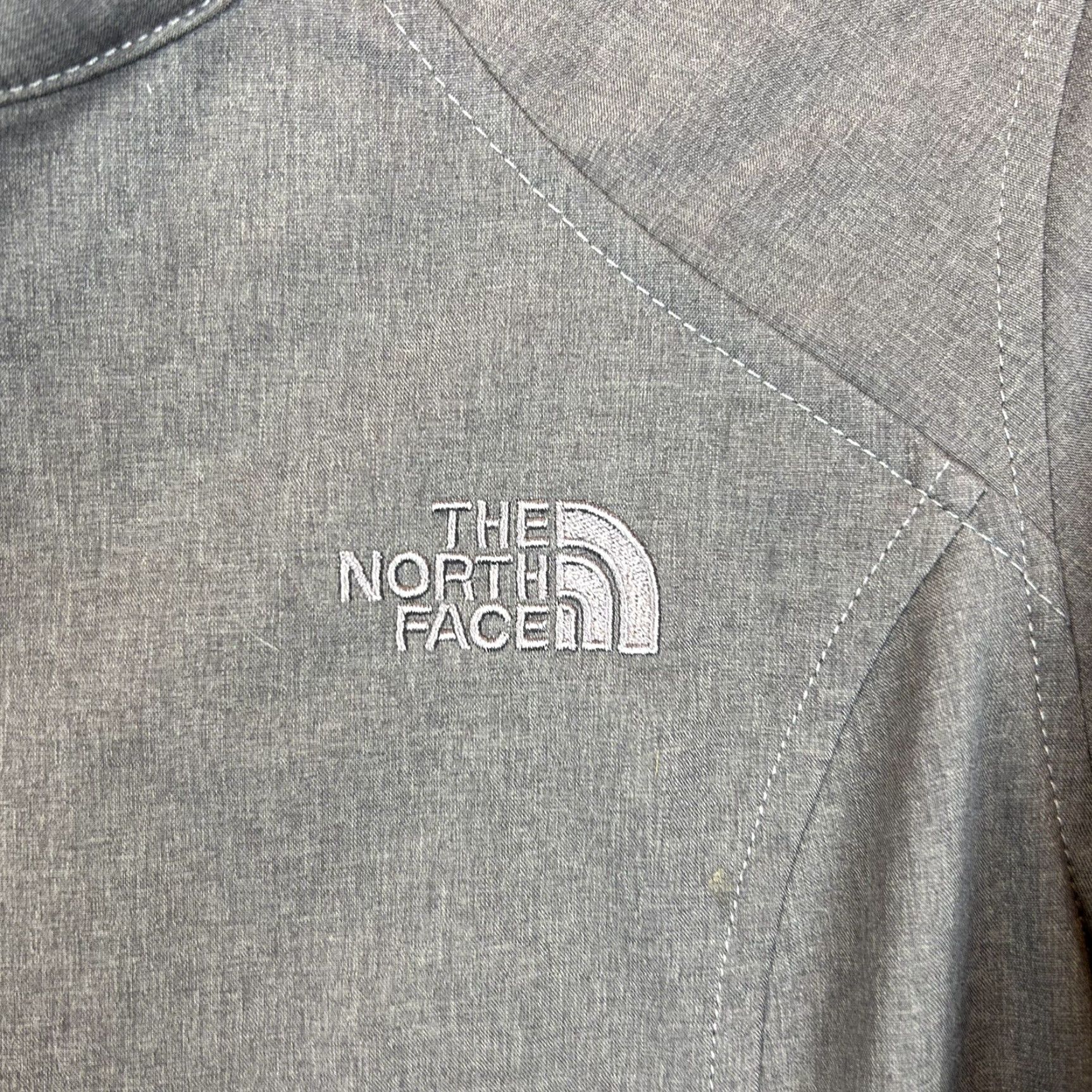 The North Face The North Face Jacket Womens M Apex Byder Softshell Windproof Gray Jacket Size M / US 6-8 / IT 42-44 - 3 Thumbnail