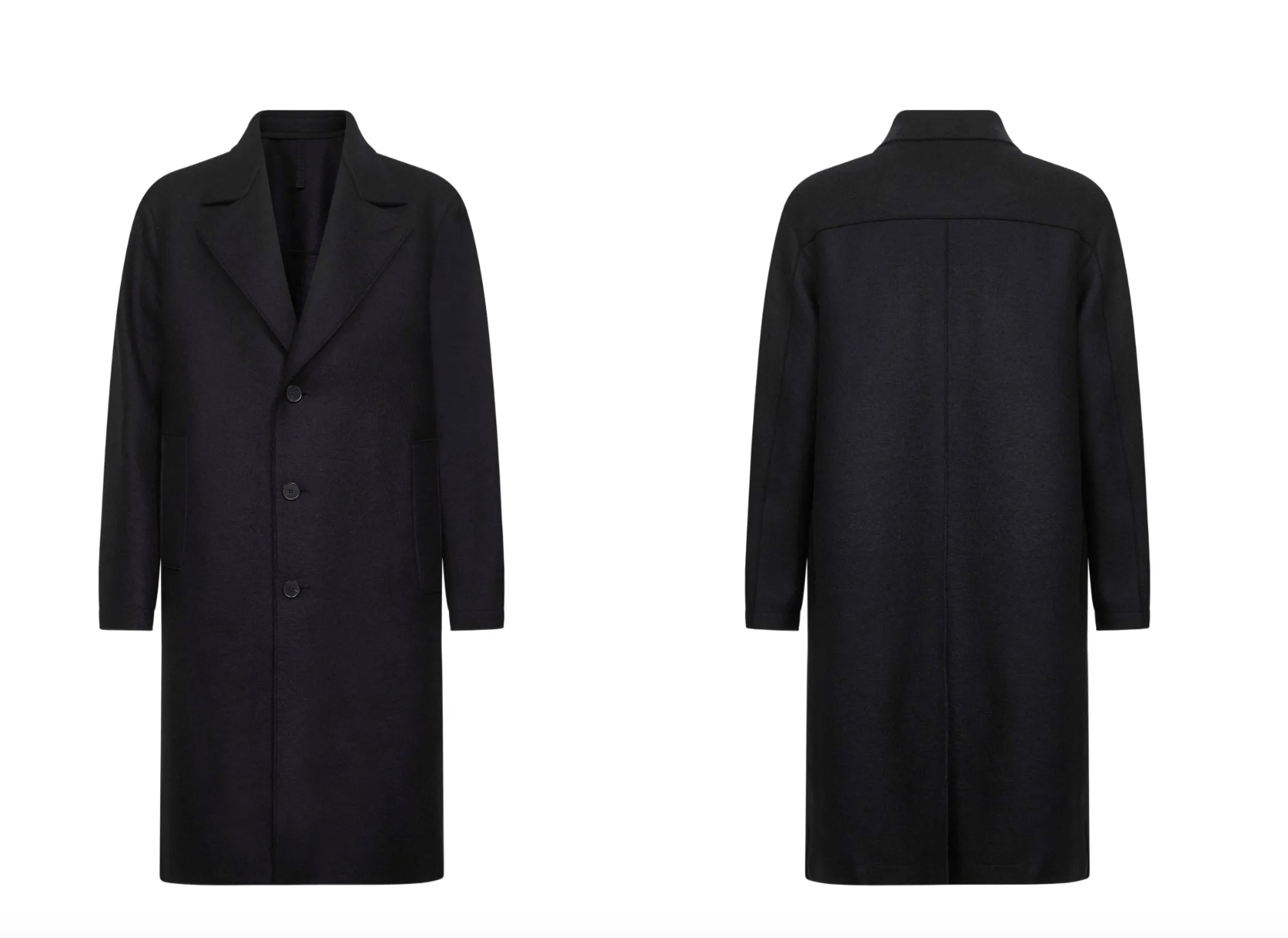 Harris Wharf London Greatcoat Pressed Wool Size US M / EU 48-50 / 2 - 1 Preview