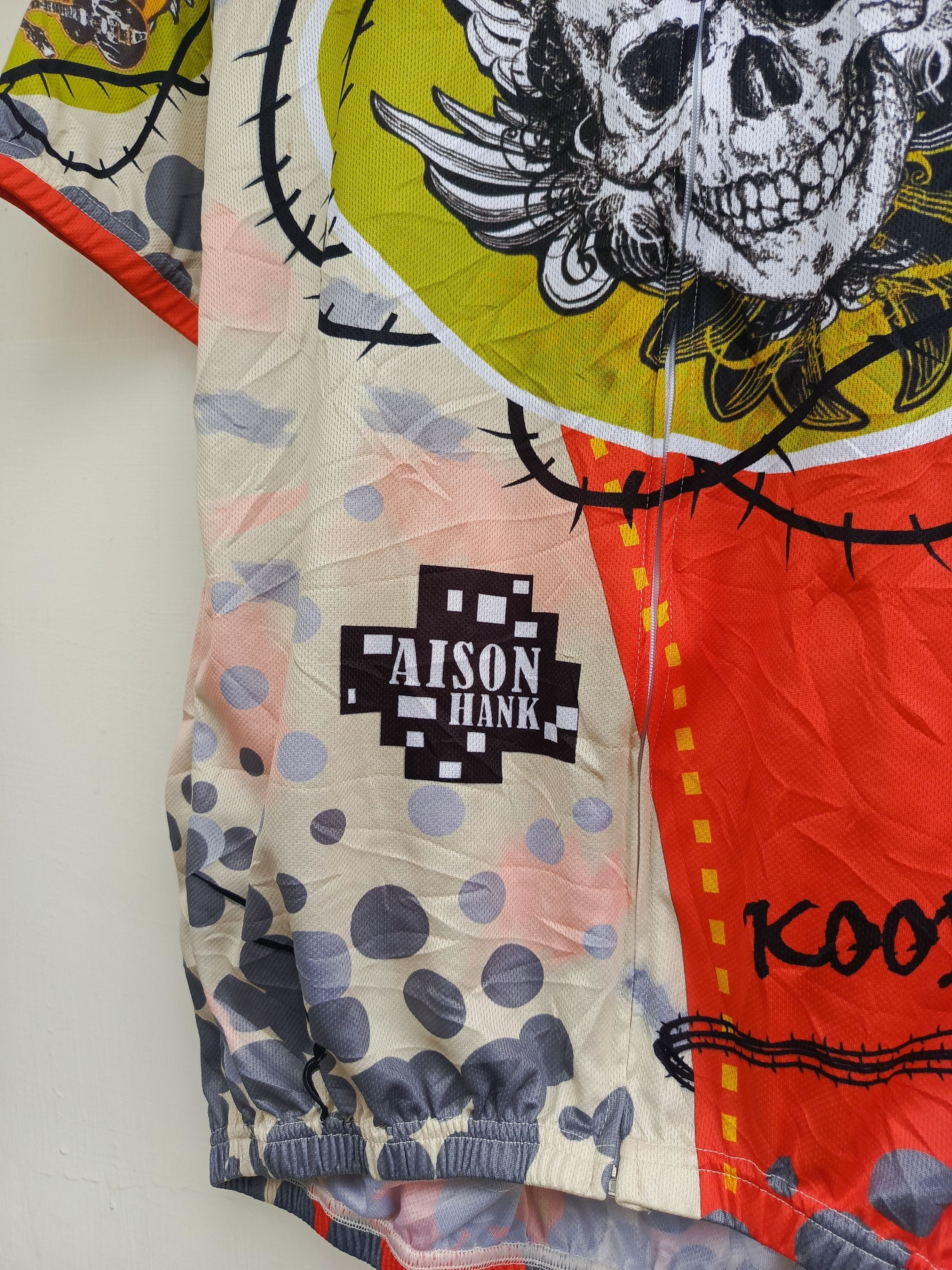 Other Rare Aison Hank Skull Bike Jersey – Unique Cycling Wear Size US XXL / EU 58 / 5 - 4 Thumbnail