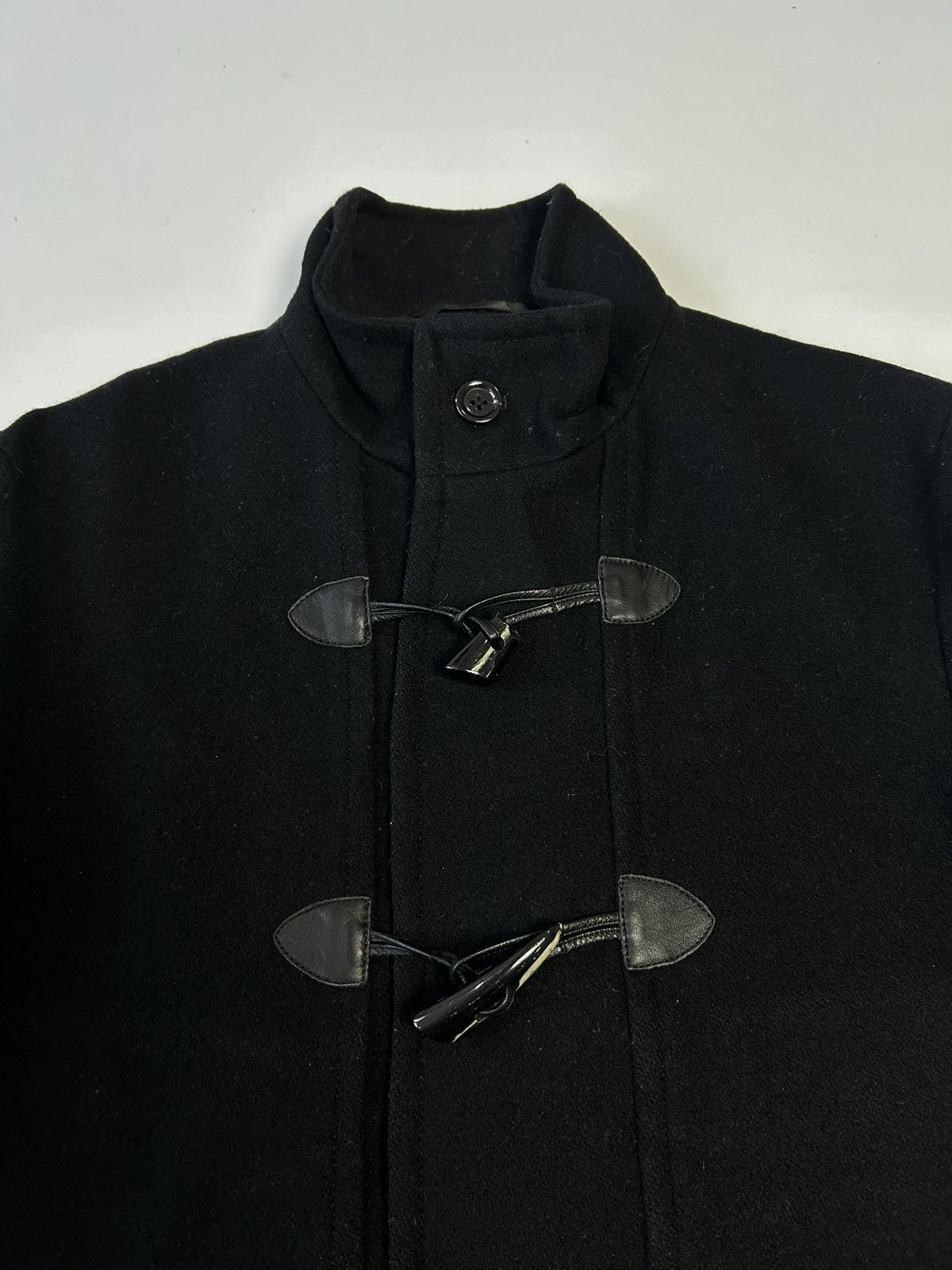 Designer × Japanese Brand A.A.R DUFLE COAT IN COLOR BLACK Size US M / EU 48-50 / 2 - 2 Thumbnail