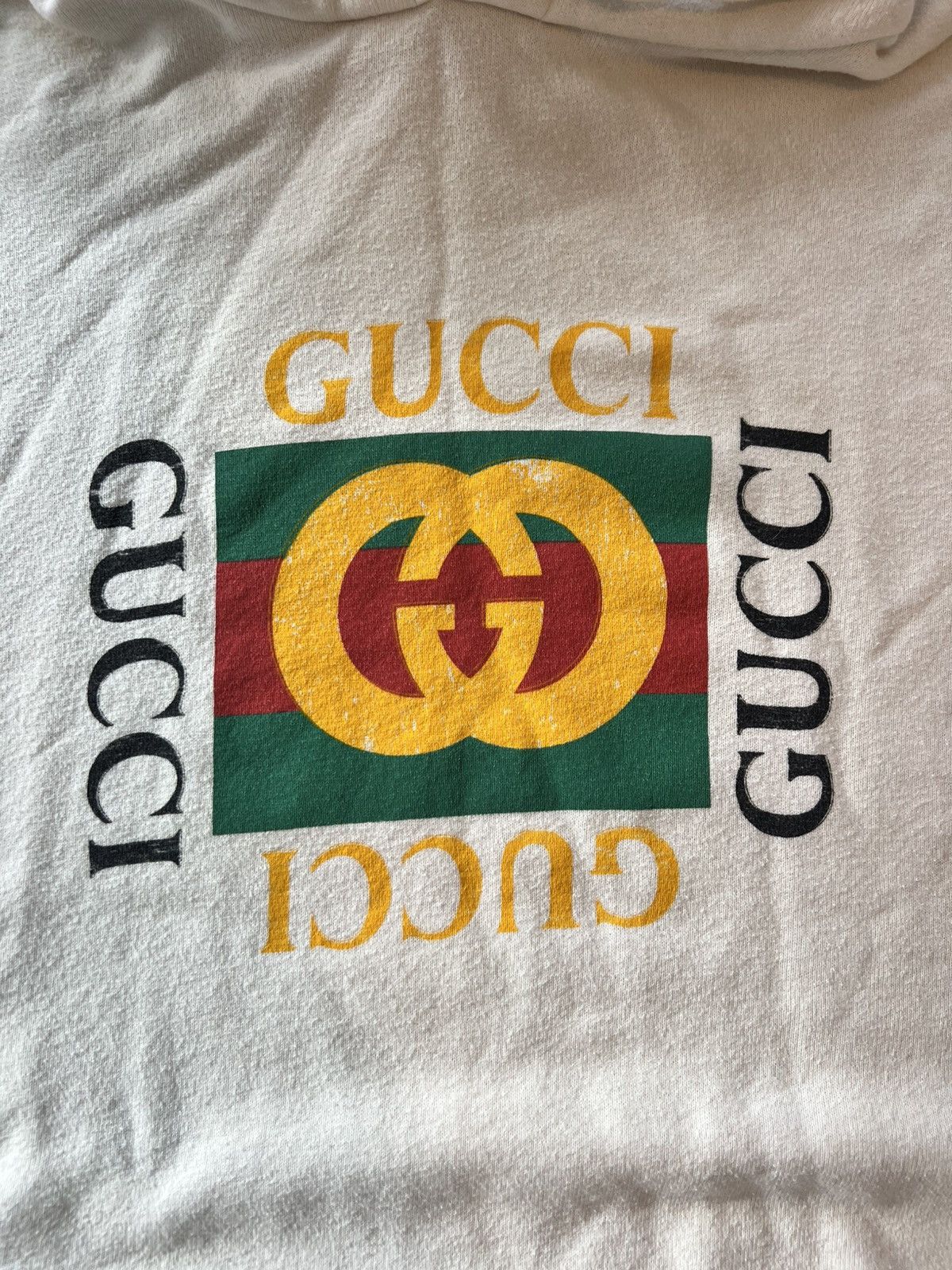 Gucci Gucci Vintage Logo Hoodie Size US L / EU 52-54 / 3 - 3 Thumbnail