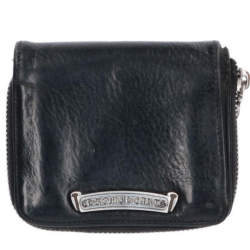 Chrome Hearts Chrome Hearts Square Zip Leather Wallet Size ONE SIZE - 1 Thumbnail