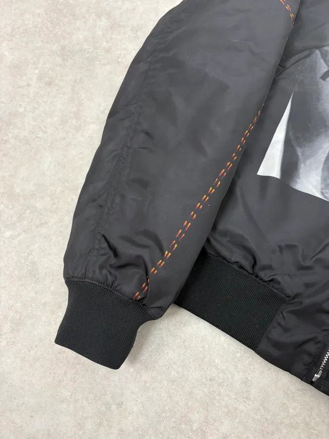 Givenchy Givenchy Reversible Presley Black & Orange Nylon Bomber Jacket by Riccardo Tisci Size US M / EU 48-50 / 2 - 14 Thumbnail