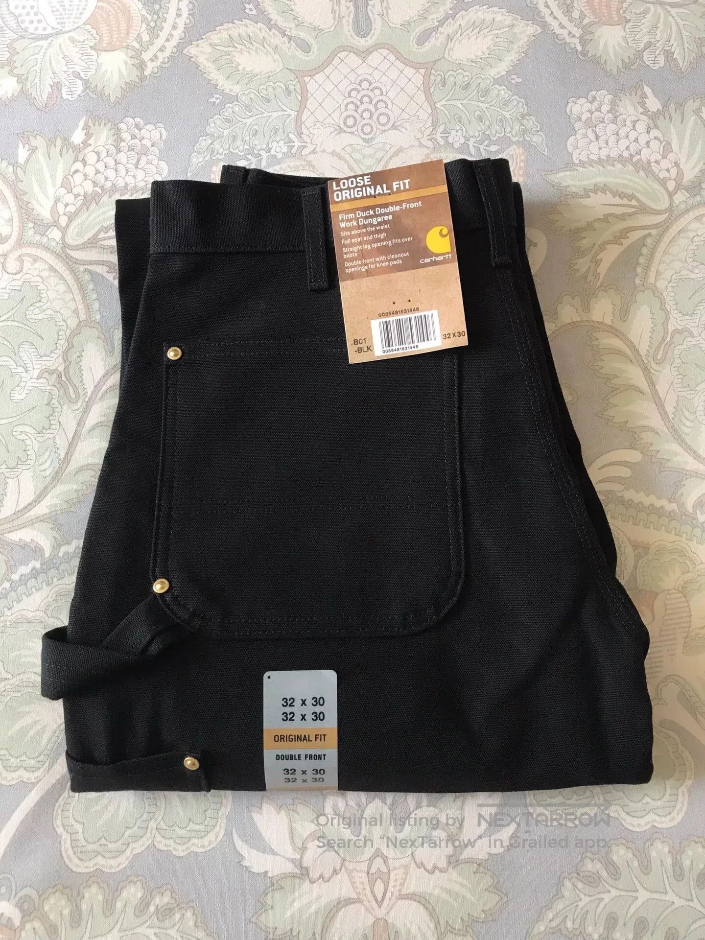 Carhartt Carhartt B01 W32L30 Work Pants. Size US 32 / EU 48 - 1 Thumbnail