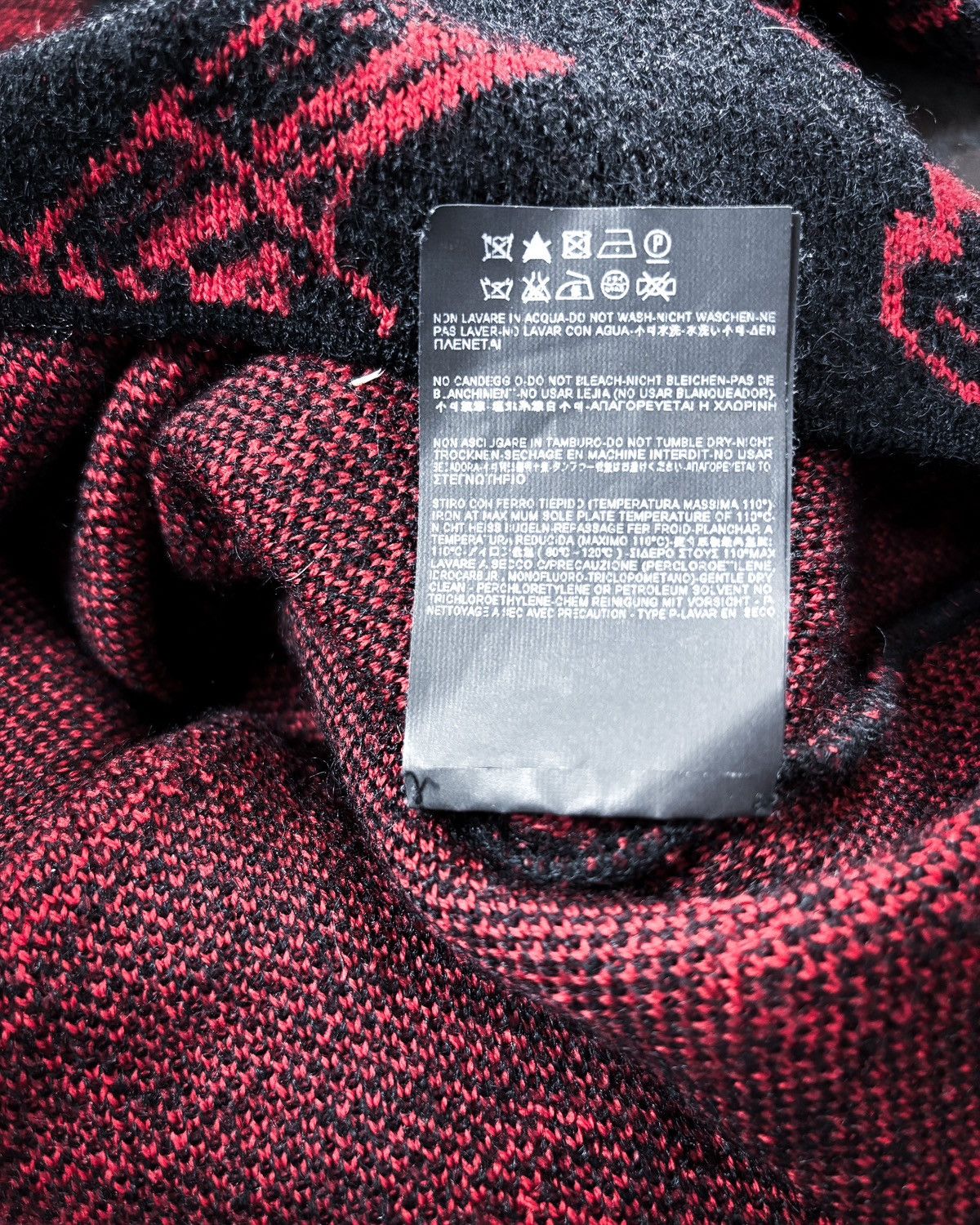 Saint Laurent Paris S/S14 MOHAIR REVOLVER SWEATER BY HEDI SLIMANE Size US S / EU 44-46 / 1 - 4 Thumbnail