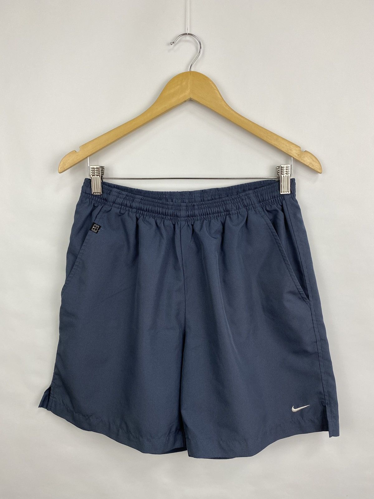 Nike 🇺🇸 Vintage 90s Nike Challenge Court Shorts Rare Retro Y2K Size US 32 / EU 48 - 2 Thumbnail