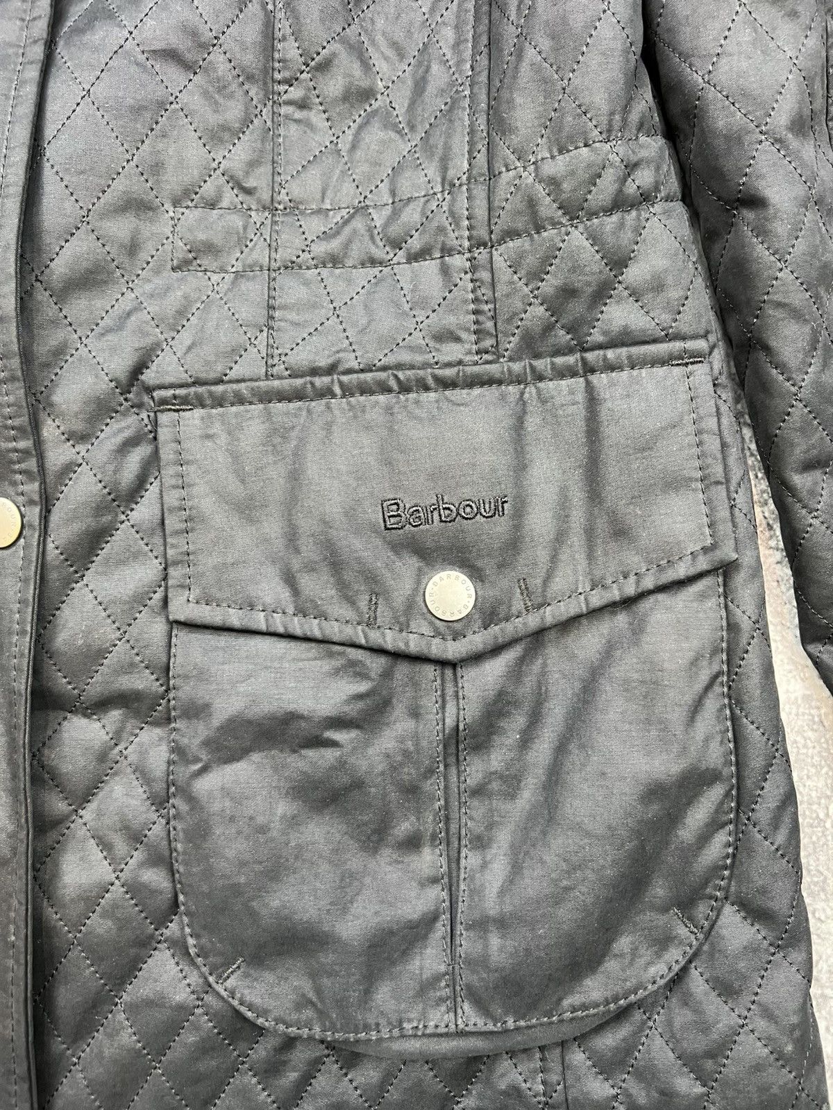 Barbour Barbour Womens Quilted Jacket Black Size M / US 6-8 / IT 42-44 - 3 Thumbnail