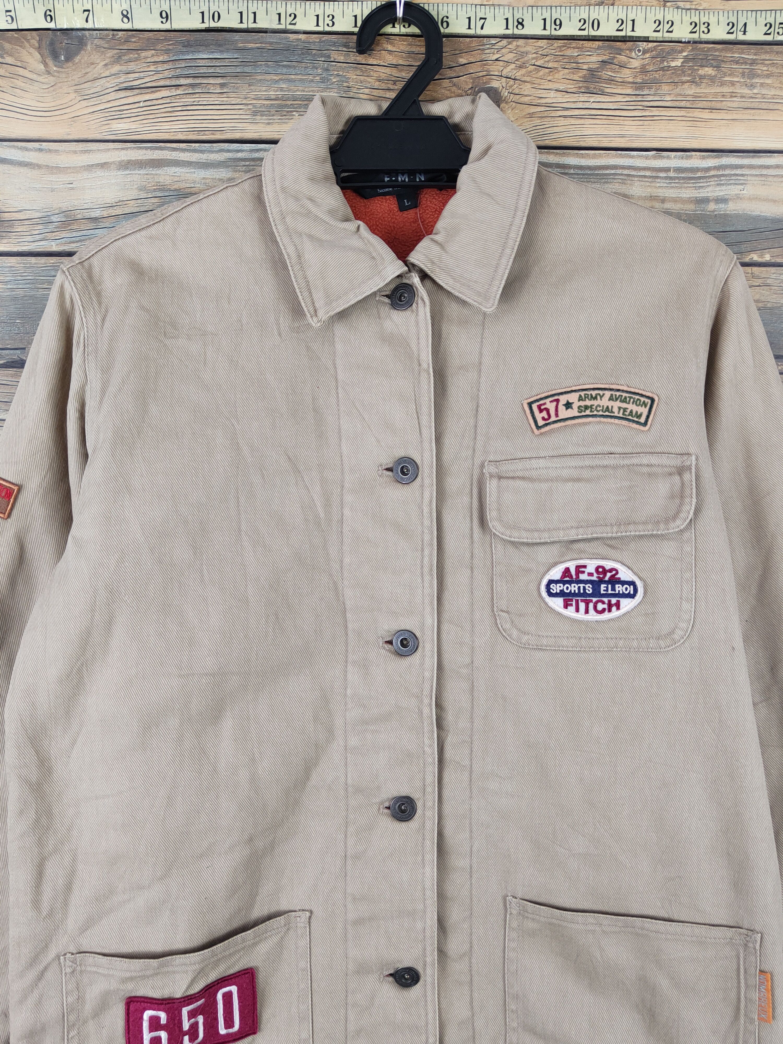 Japanese Brand × Vintage F.M.N Brown light Jackets #W2026 Size US M / EU 48-50 / 2 - 2 Thumbnail