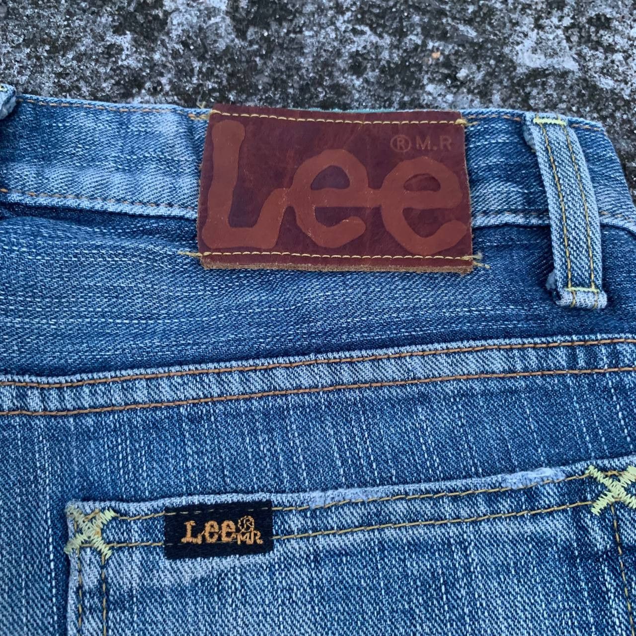 Lee Lee Riders Jeans Light Blue Wash Denim Union Made Size US 29 - 10 Thumbnail