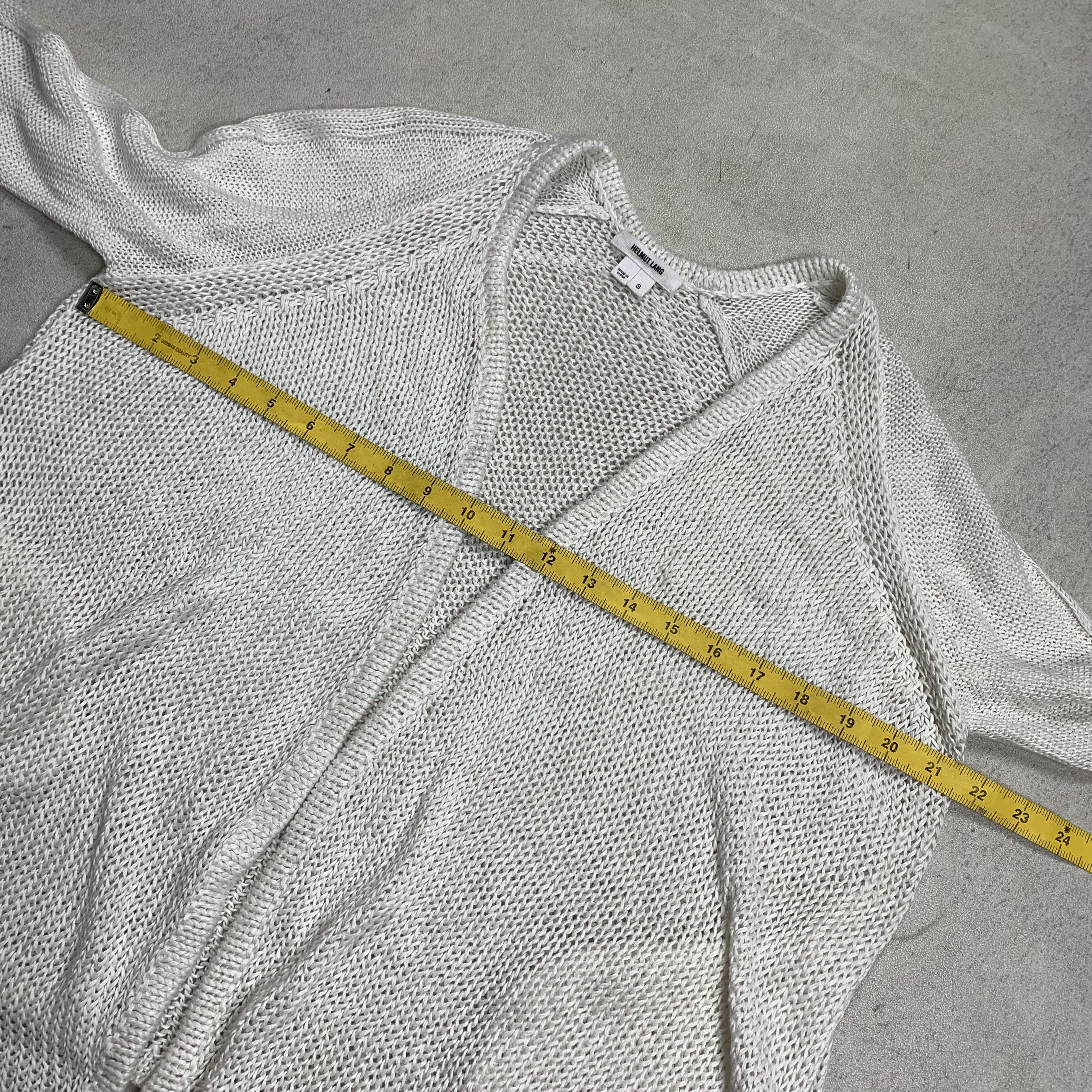 Helmut Lang Helmut Lang Knit Cardigan Size S / US 4 / IT 40 - 9 Thumbnail