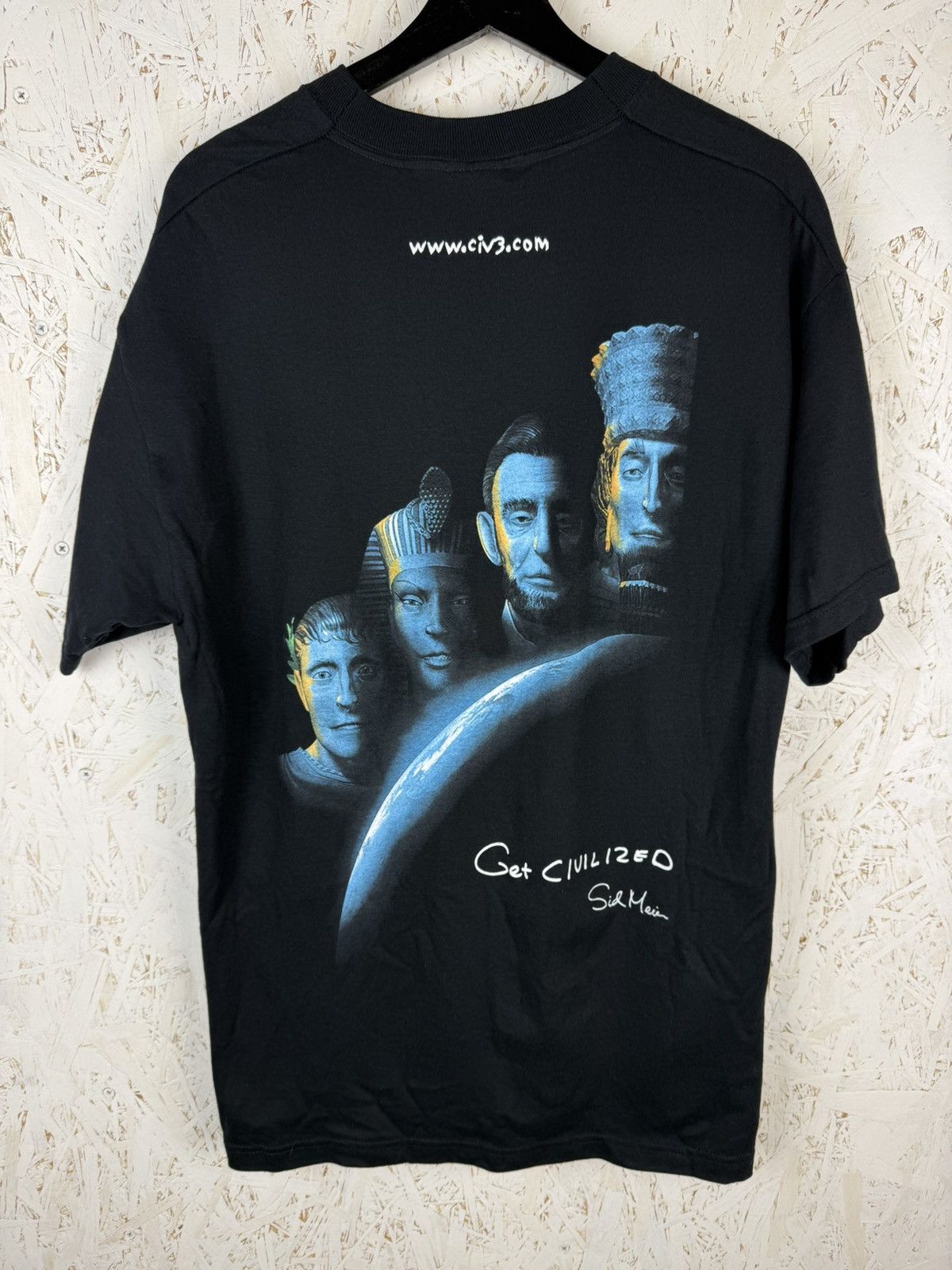 Vintage Vintage 2003 Sid Meier’s Civilization 3 Game Promo T-Shirt L Size US XL / EU 56 / 4 - 1 Thumbnail