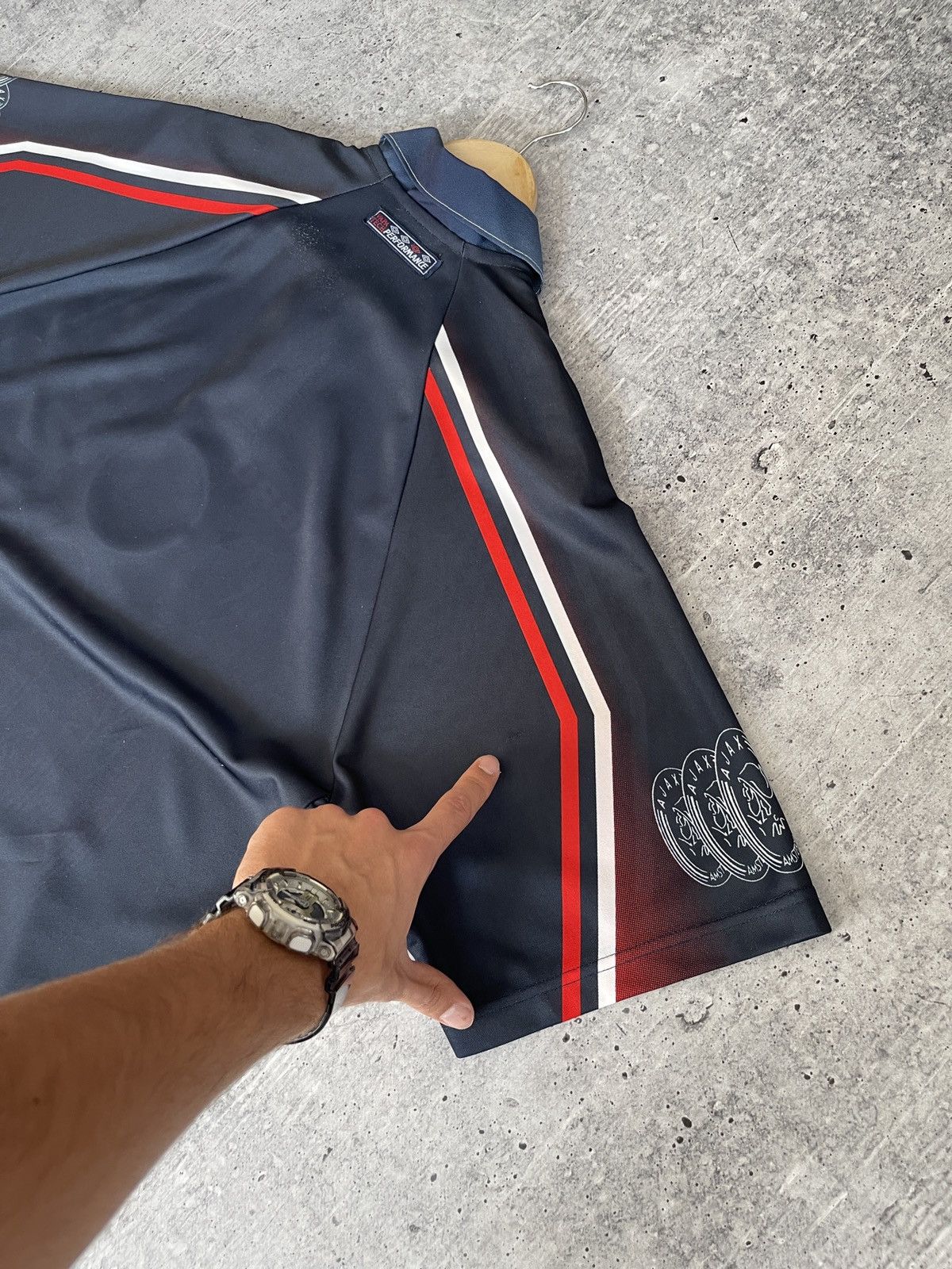 Vintage Umbro Ajax Netherlands 1997/1998 Away Soccer Jersey Football Size US XL / EU 56 / 4 - 13 Thumbnail