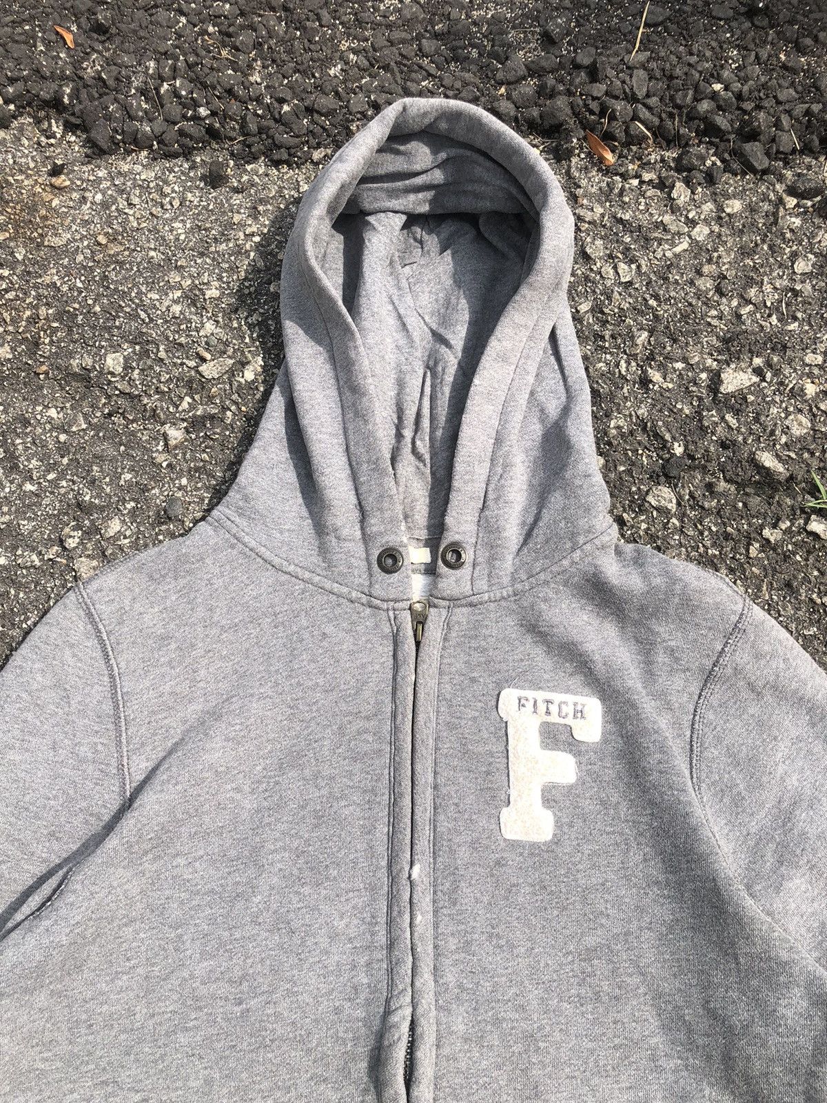 Vintage Vintage Abercrombie & Fitch F Logo Hoodies Size US M / EU 48-50 / 2 - 7 Thumbnail