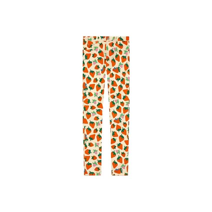 Gucci Gucci Strawberry Print Casual Pants for Women Size 26" / US 2 / IT 38 - 1 Thumbnail