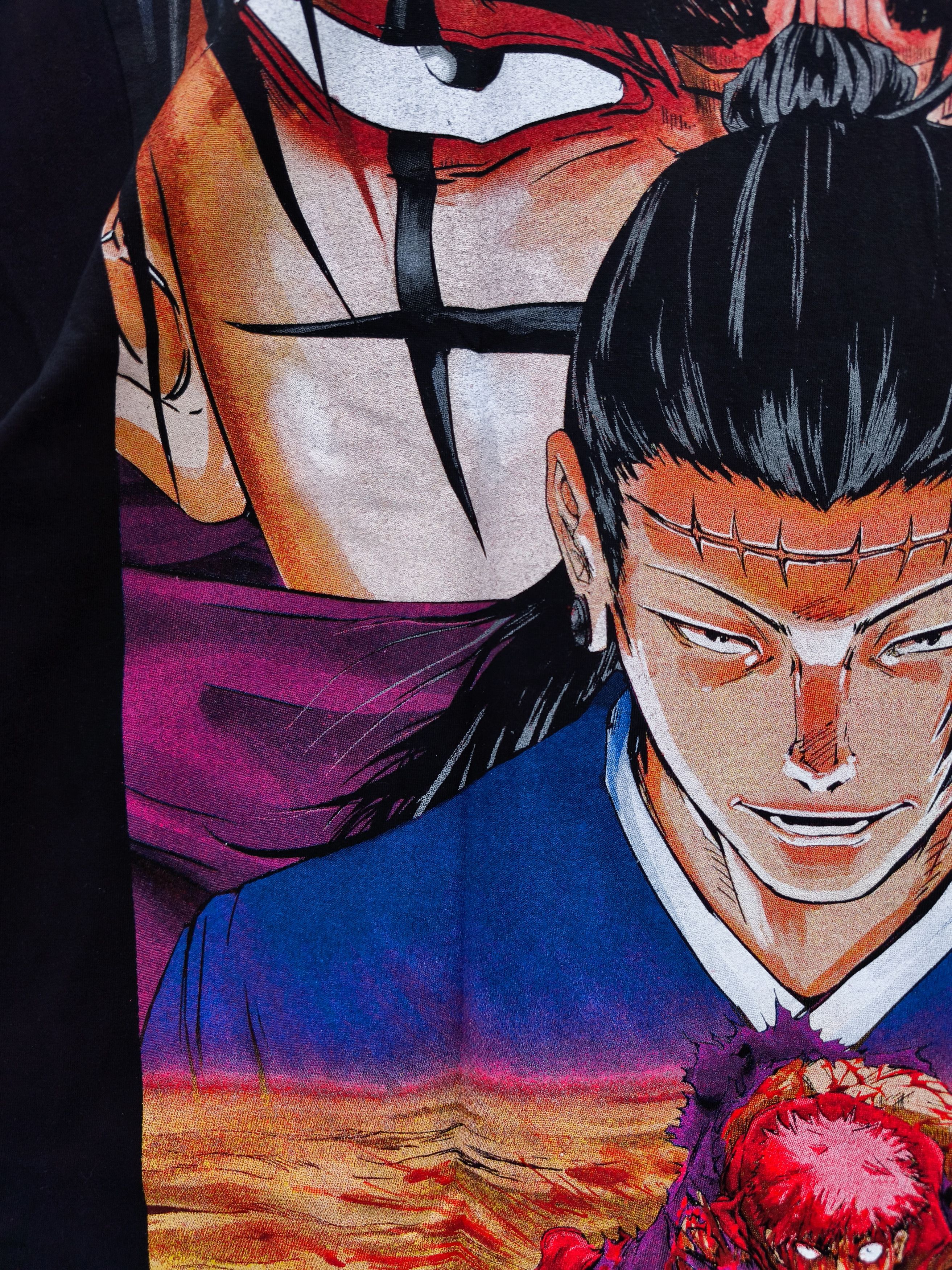 Anime Jujutsu Kaisen Choso Blood Art Aesthetic T-shirt Size US XL / EU 56 / 4 - 15 Thumbnail