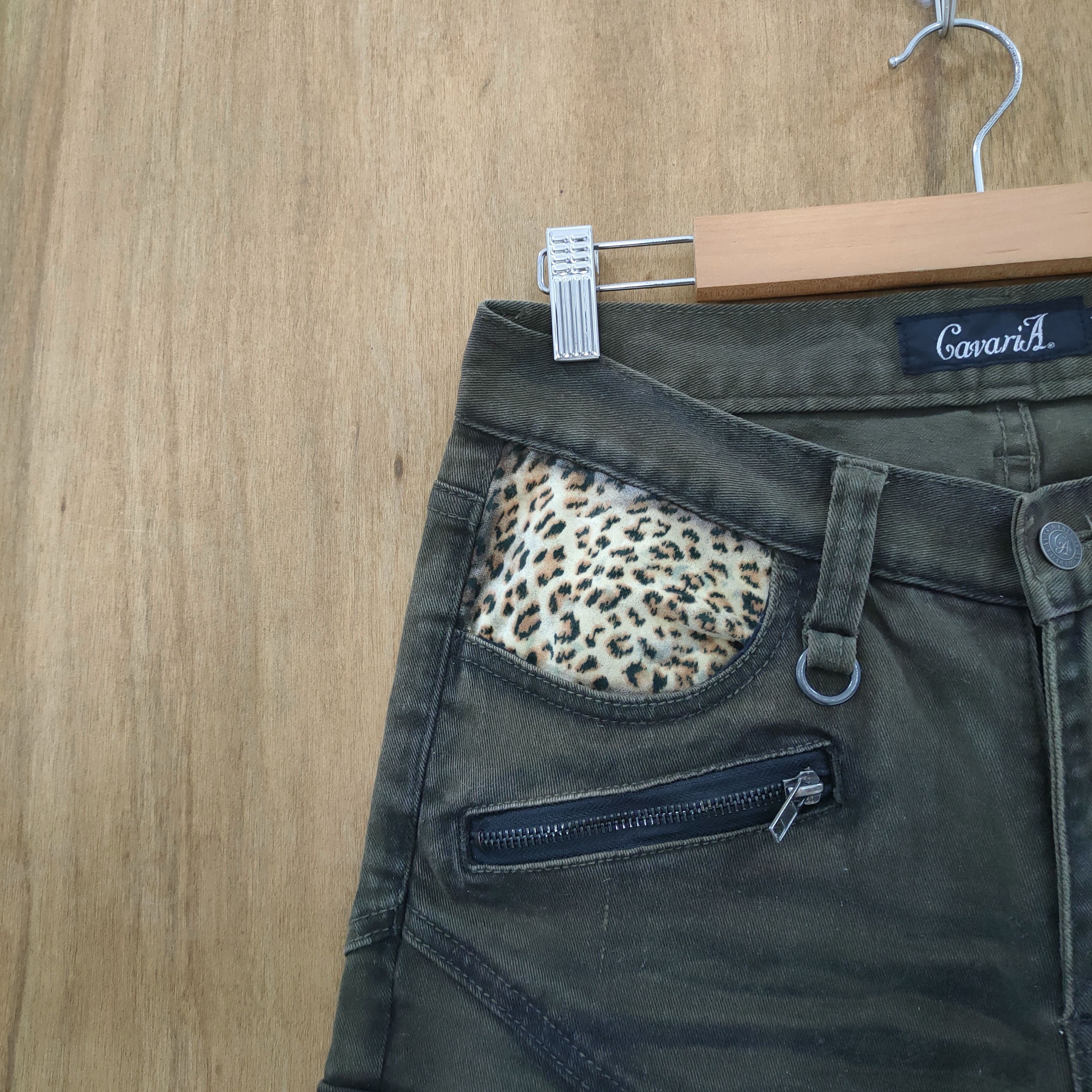 Japanese Brand VINTAGE CAVARI A TIGER ART CARGO PANTS Size US 30 / EU 46 - 4 Thumbnail