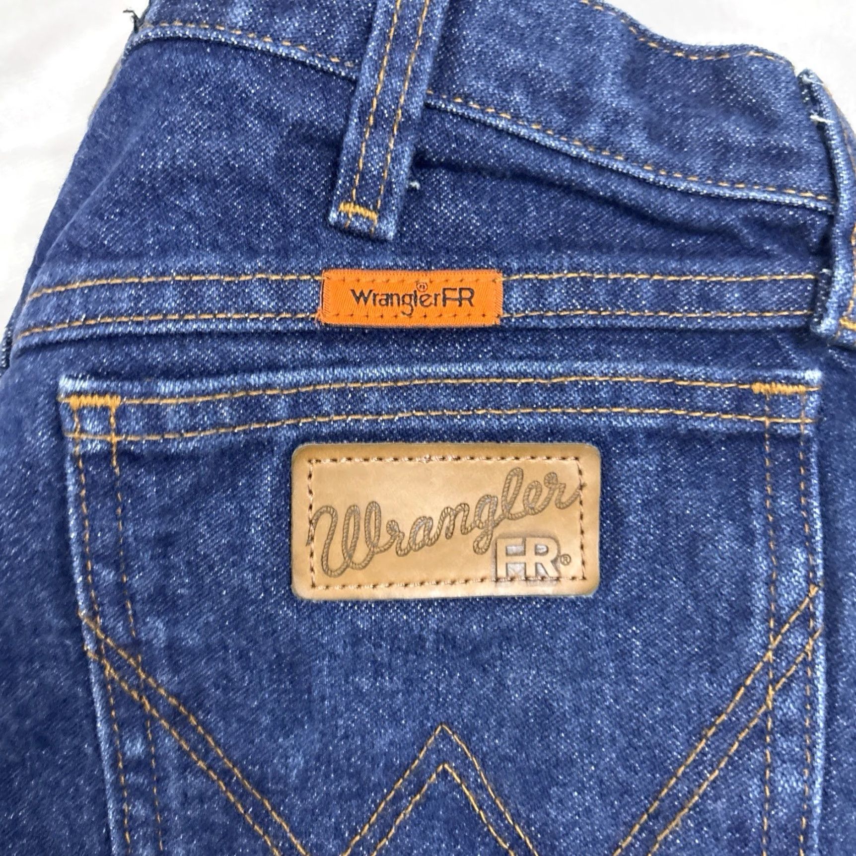 Wrangler Wrangler Jeans Mens 34x32 Blue FR13MWZ Cowboy Denim Western Welder FR Jeans Cowboy Cut Tapered Mens Blue 34x32 Wrangler 13MWZ Size US 34 / EU 50 - 2 Thumbnail