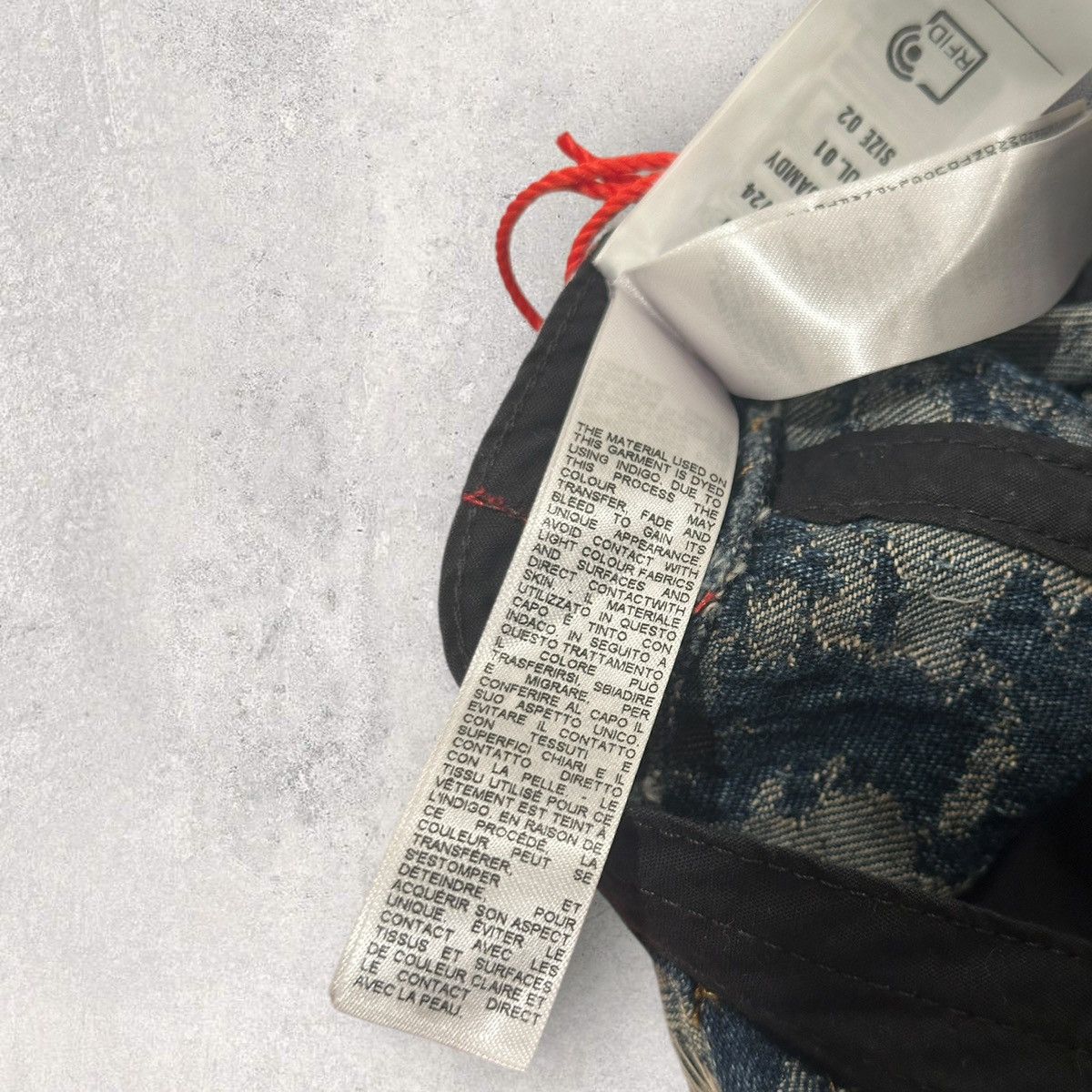 Diesel Diesel Library Distressed Cap Size ONE SIZE - 11 Thumbnail
