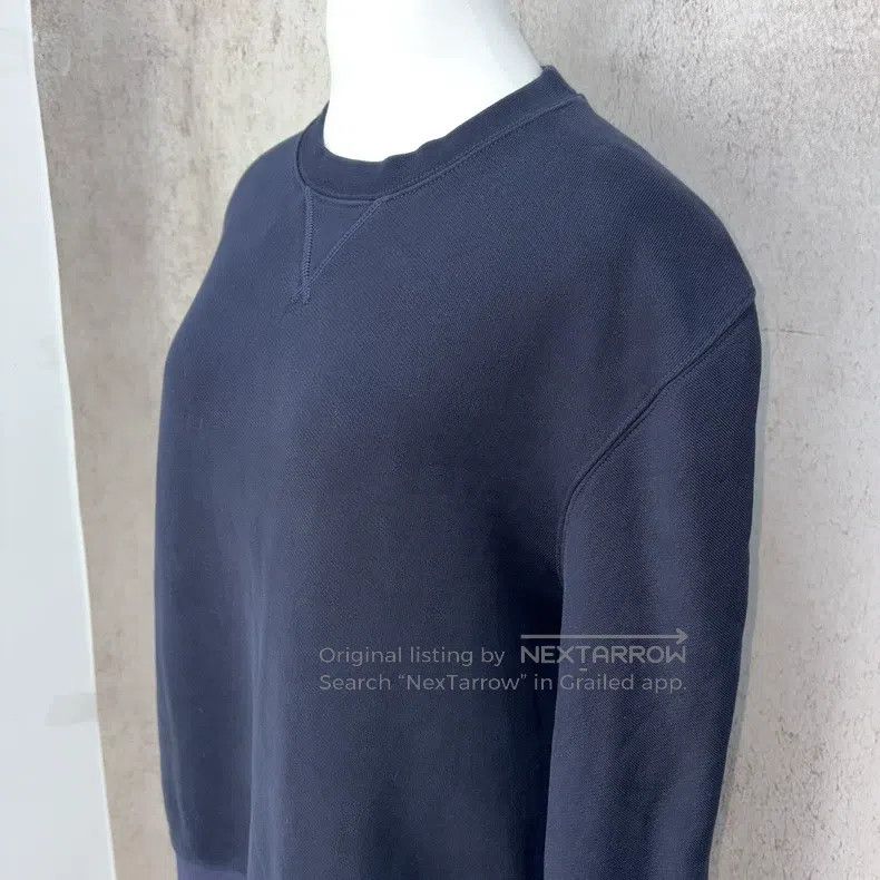 Balenciaga Balenciaga Navy Round Neck Sweatshirt Size US S / EU 44-46 / 1 - 2 Thumbnail