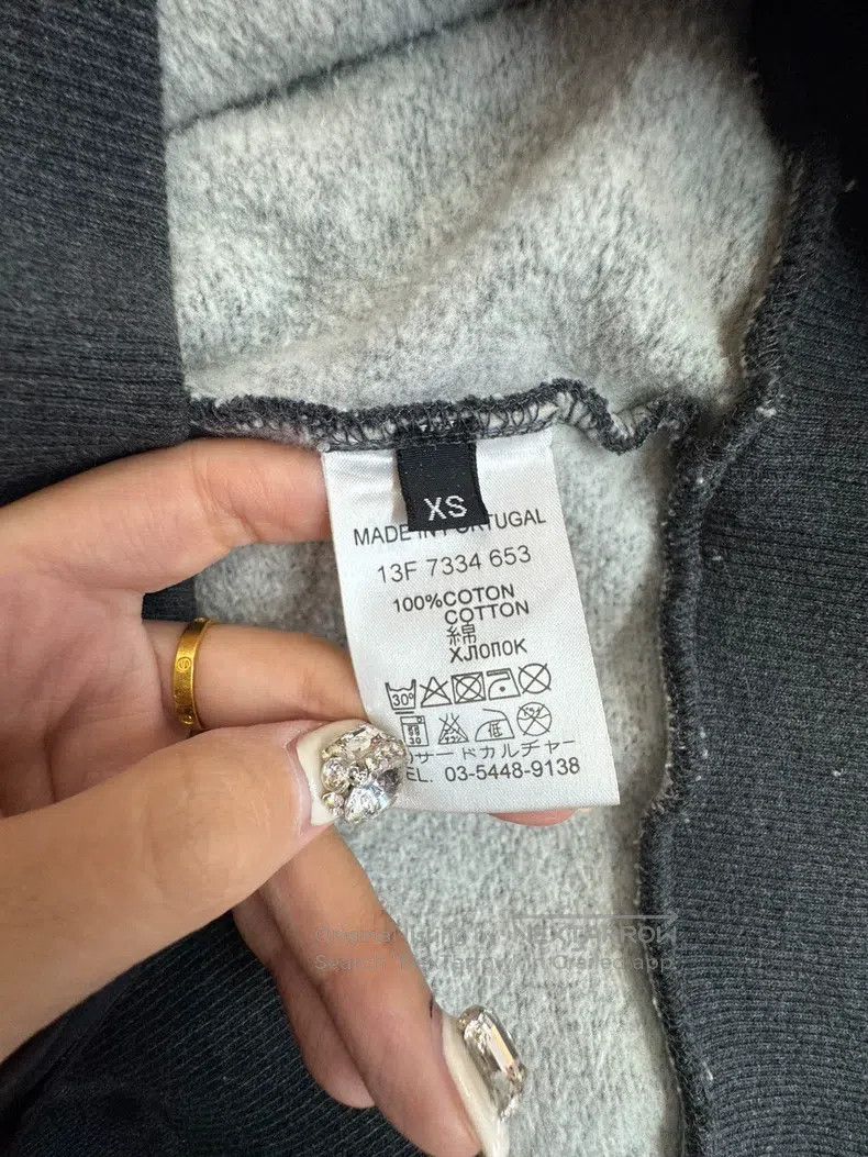 Givenchy Givenchy Fleece-lined loose round-neck pullover hoodie Size US XS / EU 42 / 0 - 4 Thumbnail