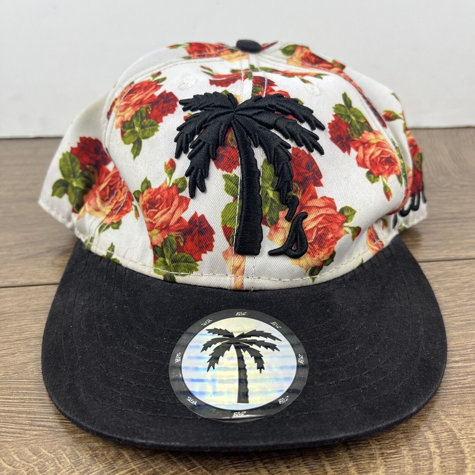 Other Palm Tree Hat Palm Trees White Hat Adjustable Adult Size Hat Size ONE SIZE - 3 Thumbnail