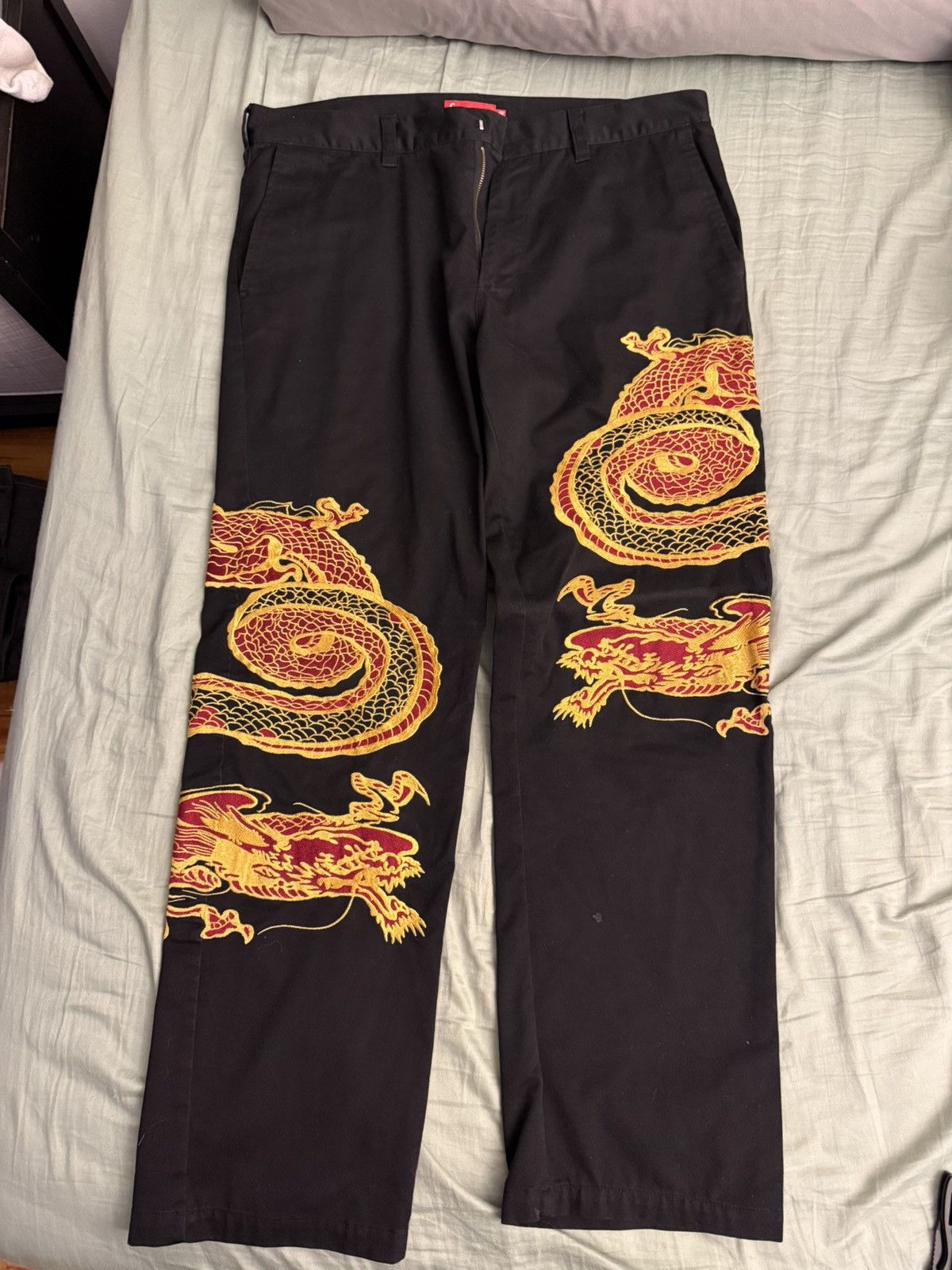Supreme Dragon Pants | Grailed