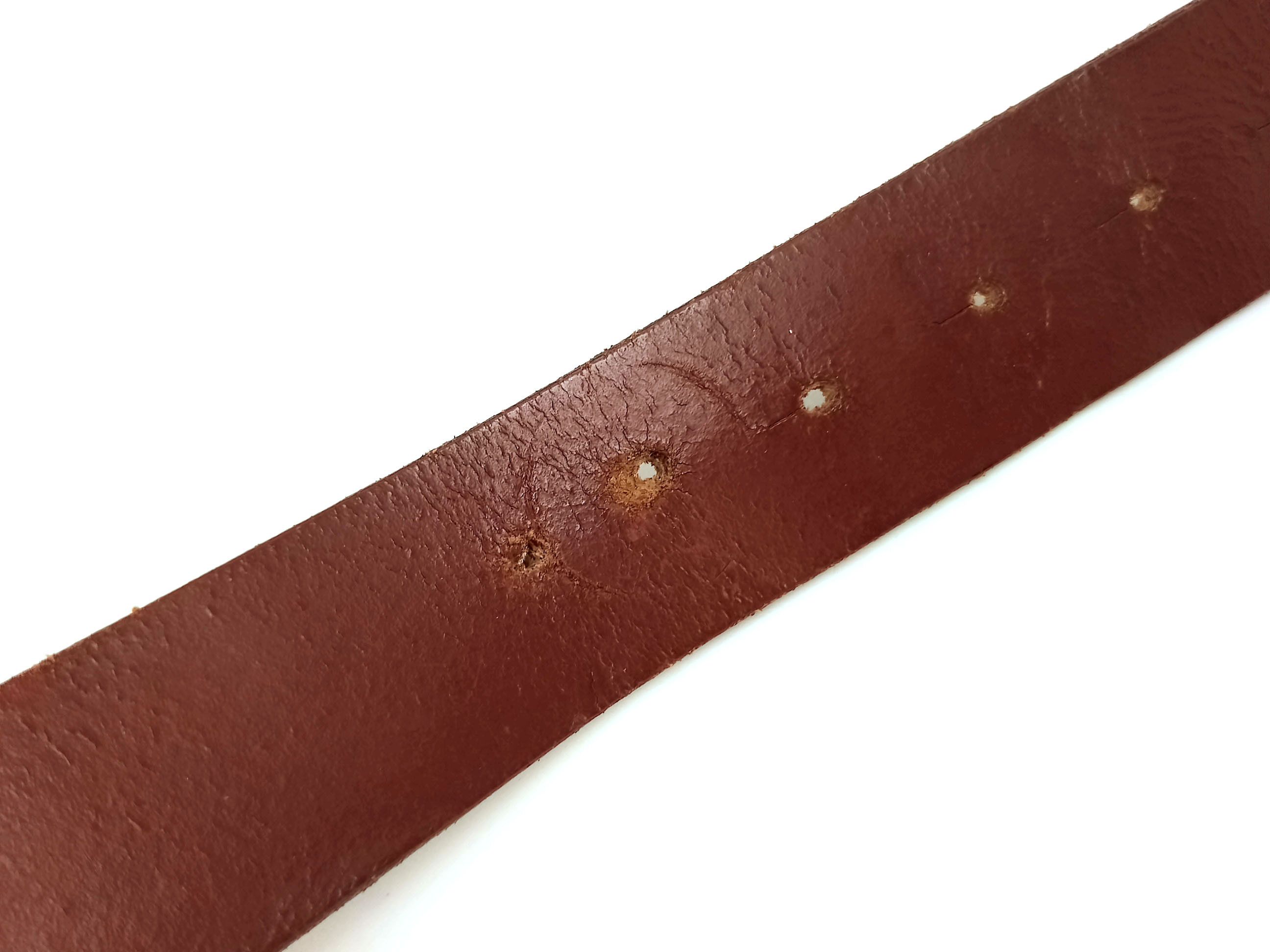 Diesel Diesel Only The Brave Belt Brown Leather Size 95/38 Size 38 - 8 Thumbnail