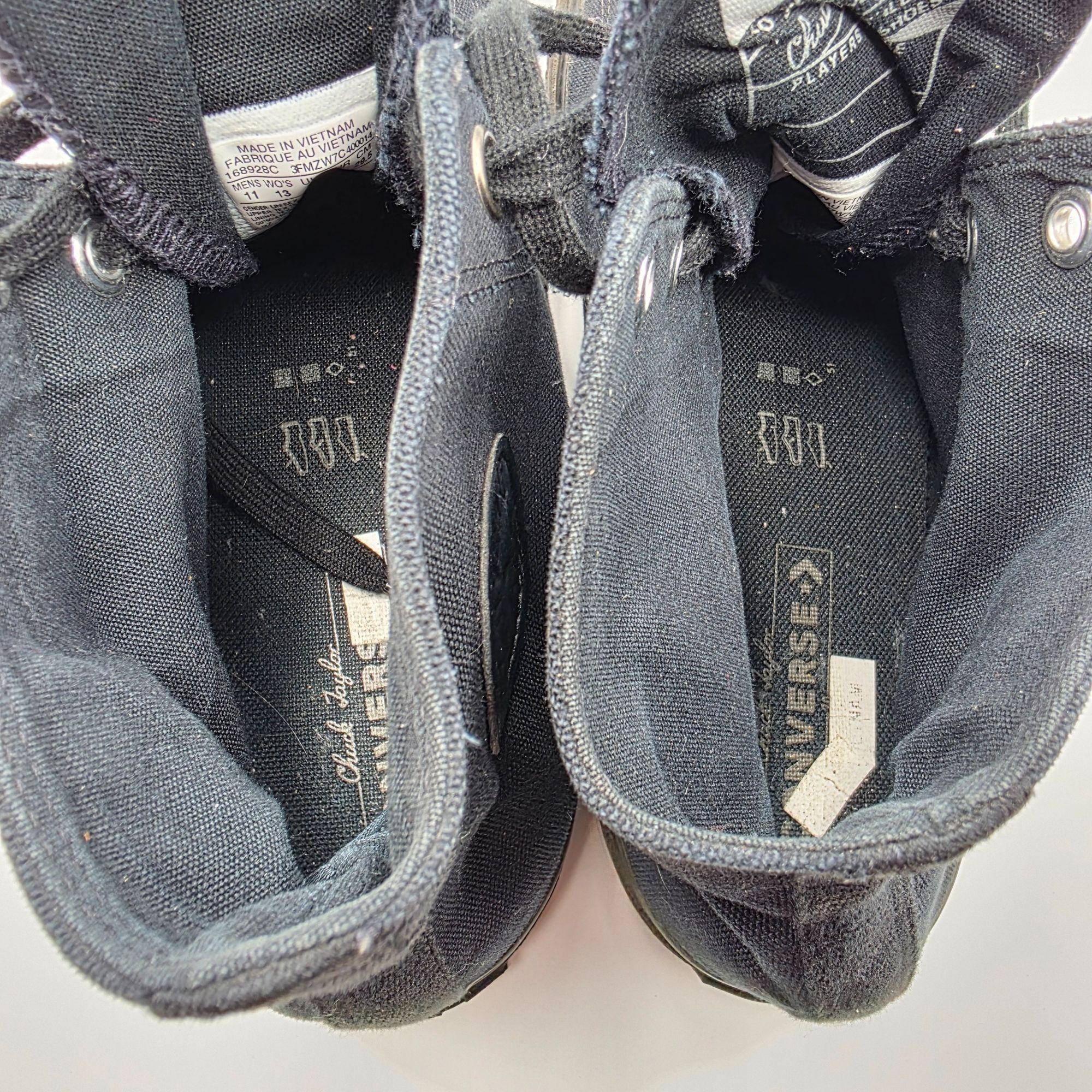 Converse Converse Chuck 70 Mens Size 11 Monochrome Triple Black Shoes Size US 11 / EU 44 - 6 Thumbnail