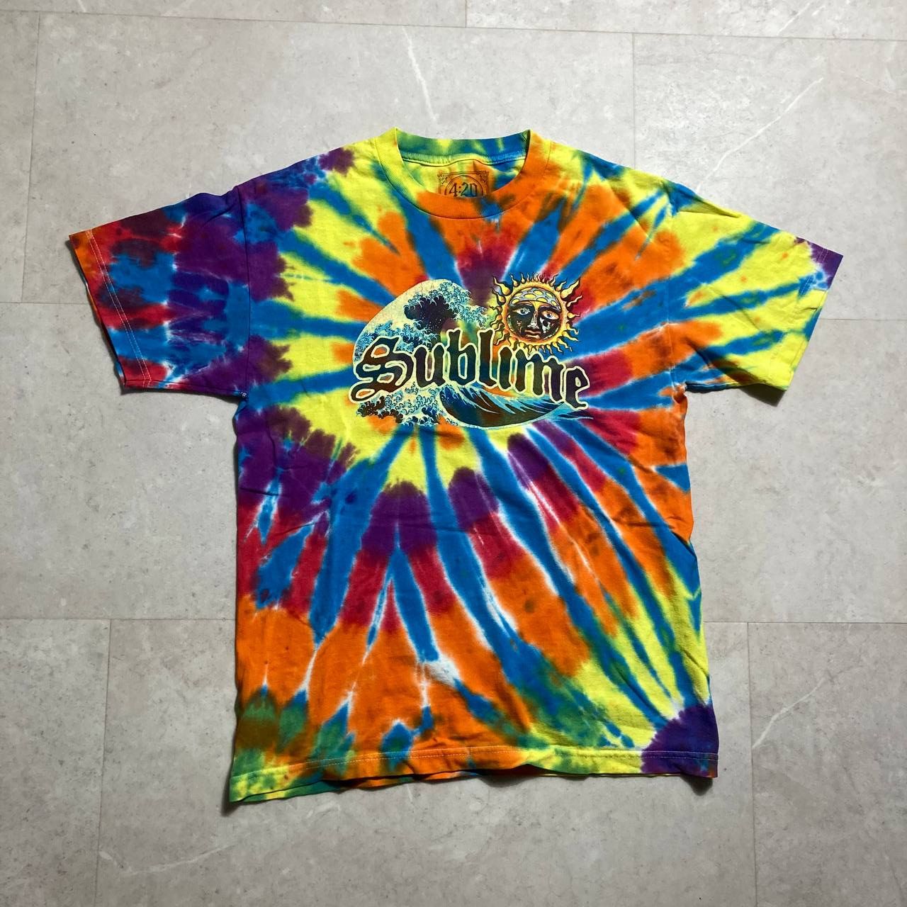 Band Tees Sublime Ska Reggae Punk Rock Band Tie Dye Tee Size US M / EU 48-50 / 2 - 1 Thumbnail