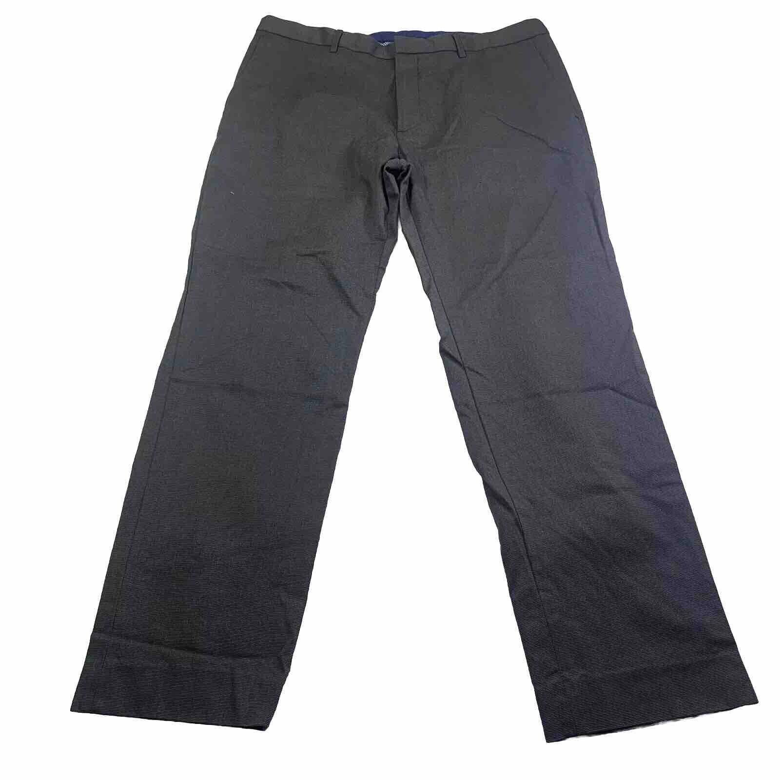 Banana Republic Banana Republic Pant Cotton Gray Charcoal Sz 34/30 Non-Iron Size US 34 / EU 50 - 1 Thumbnail