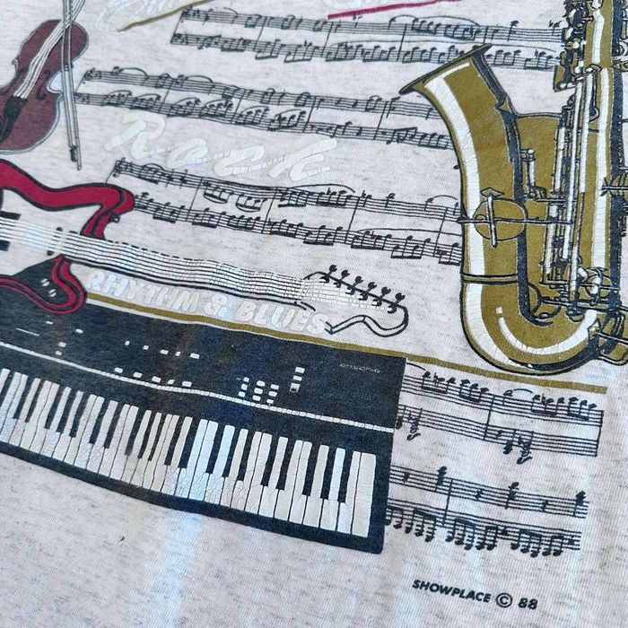 Vintage Vintage new orleans musical instruments double neck shirt Grailed