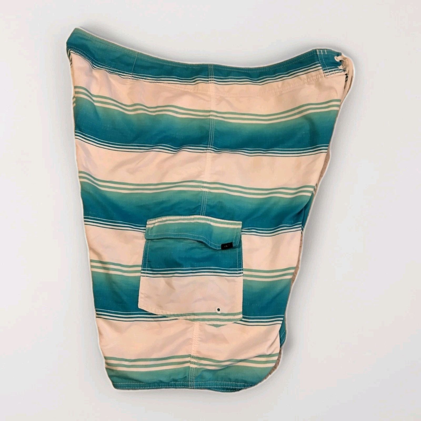 O'Neill O'Neil Board Short Blue Striped Swim/Surf Trunks Men 40 Used Size US 40 / EU 56 - 2 Thumbnail