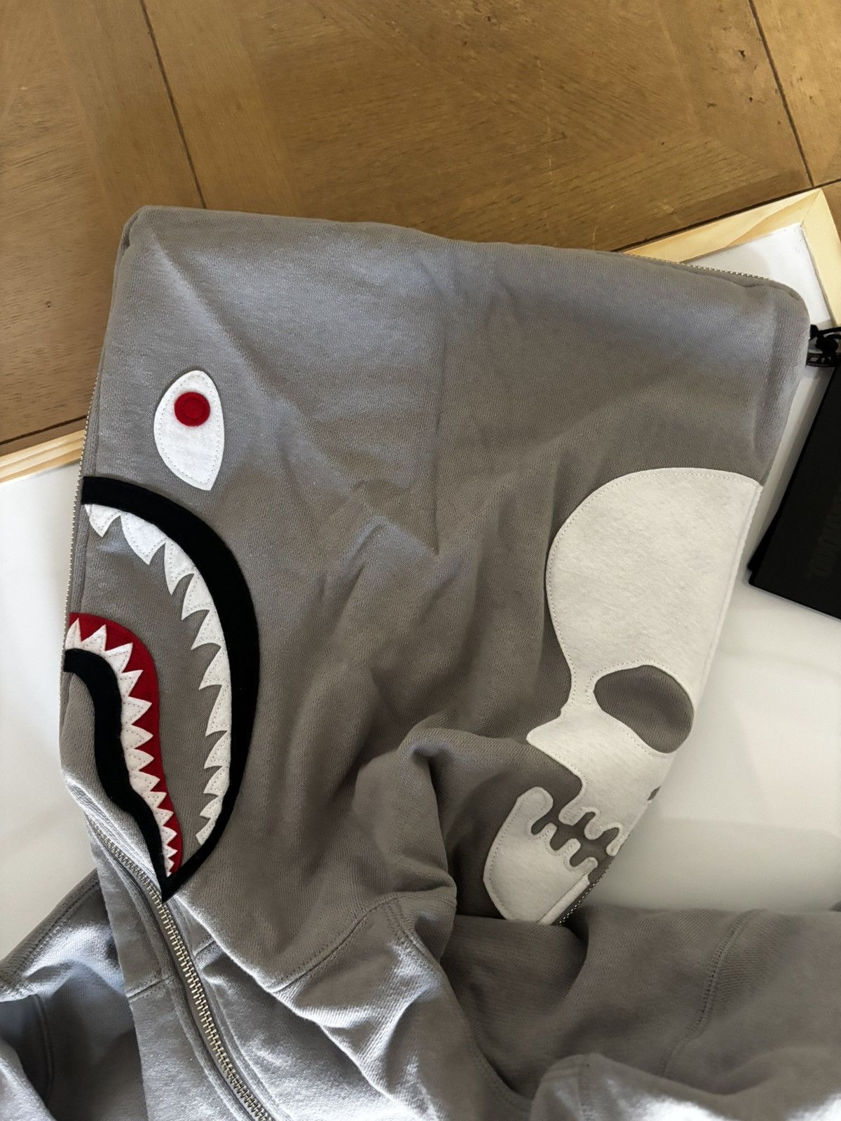 Bape Ape bape x NBHD 2face half zip pullover hoodie neighborhood Size US L / EU 52-54 / 3 - 5 Thumbnail