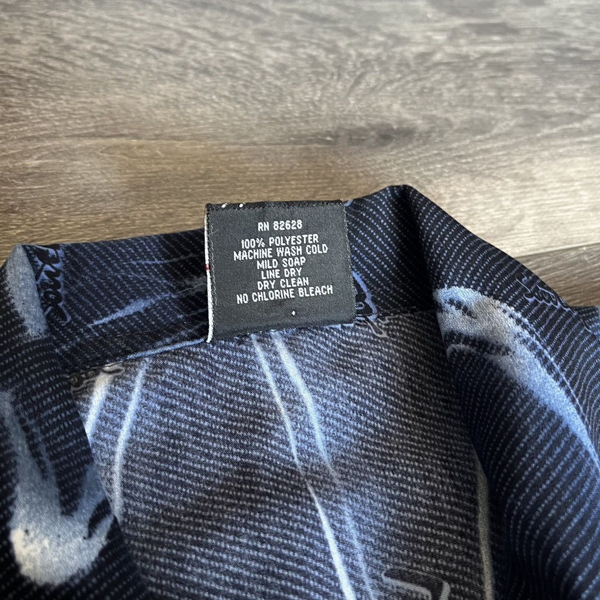 Southpole Vintage Y2K Southpole Geometric Pattern Wavelength S/S Shirt Size US M / EU 48-50 / 2 - 7 Thumbnail