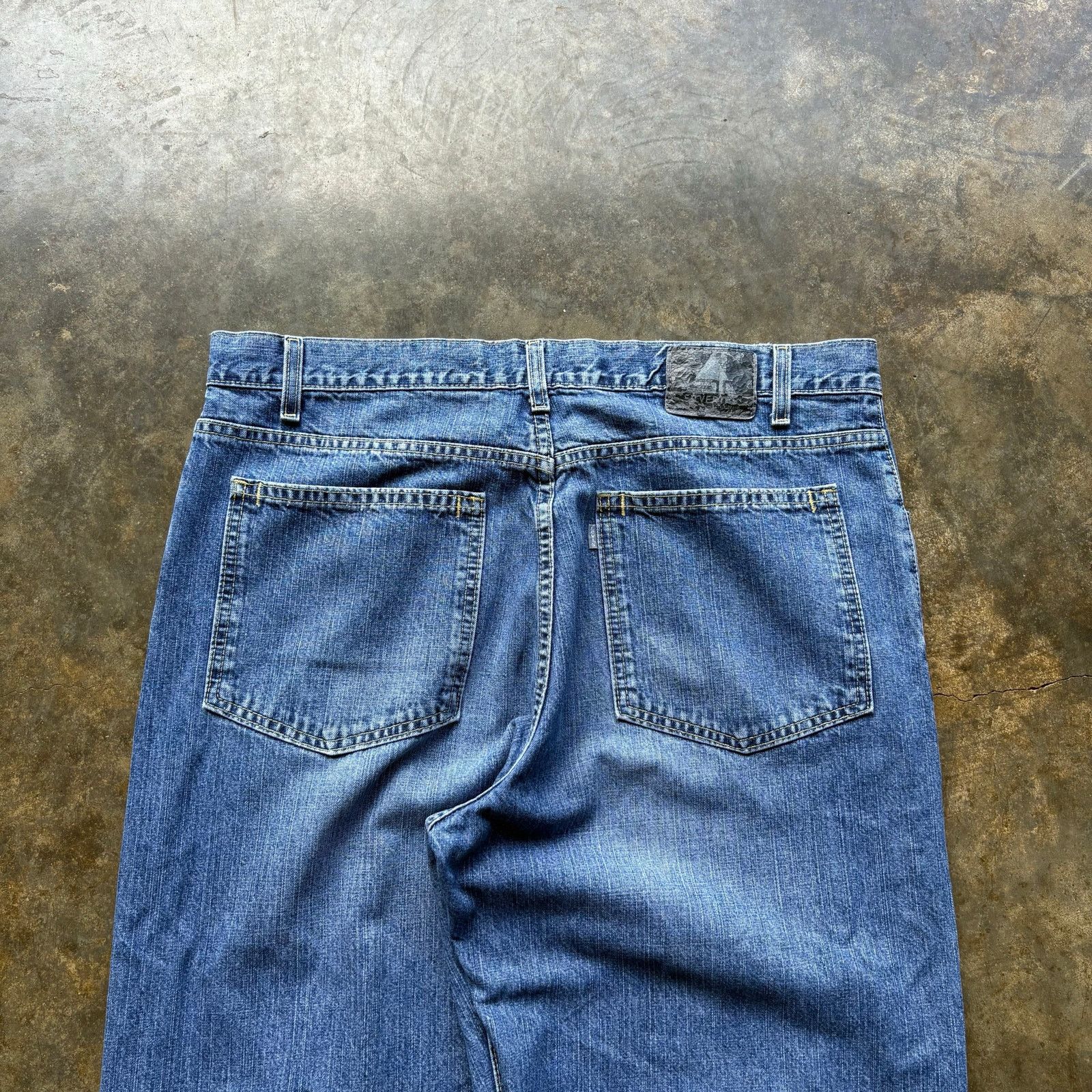 Levi's Crazy Vintage Baggy Wide Leg Levis Silver Tab Jeans Size US 36 / EU 52 - 3 Thumbnail