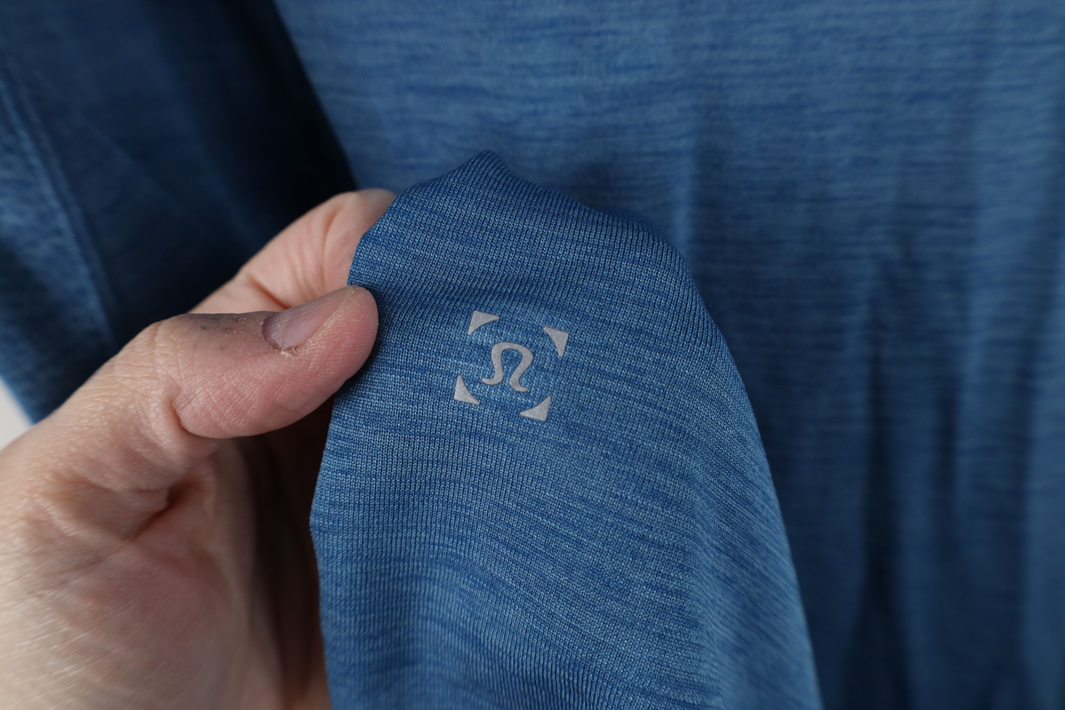 Lululemon Lululemon Tech Short Sleeve Collared Golf Polo Shirt Blue Size US L / EU 52-54 / 3 - 11 Thumbnail