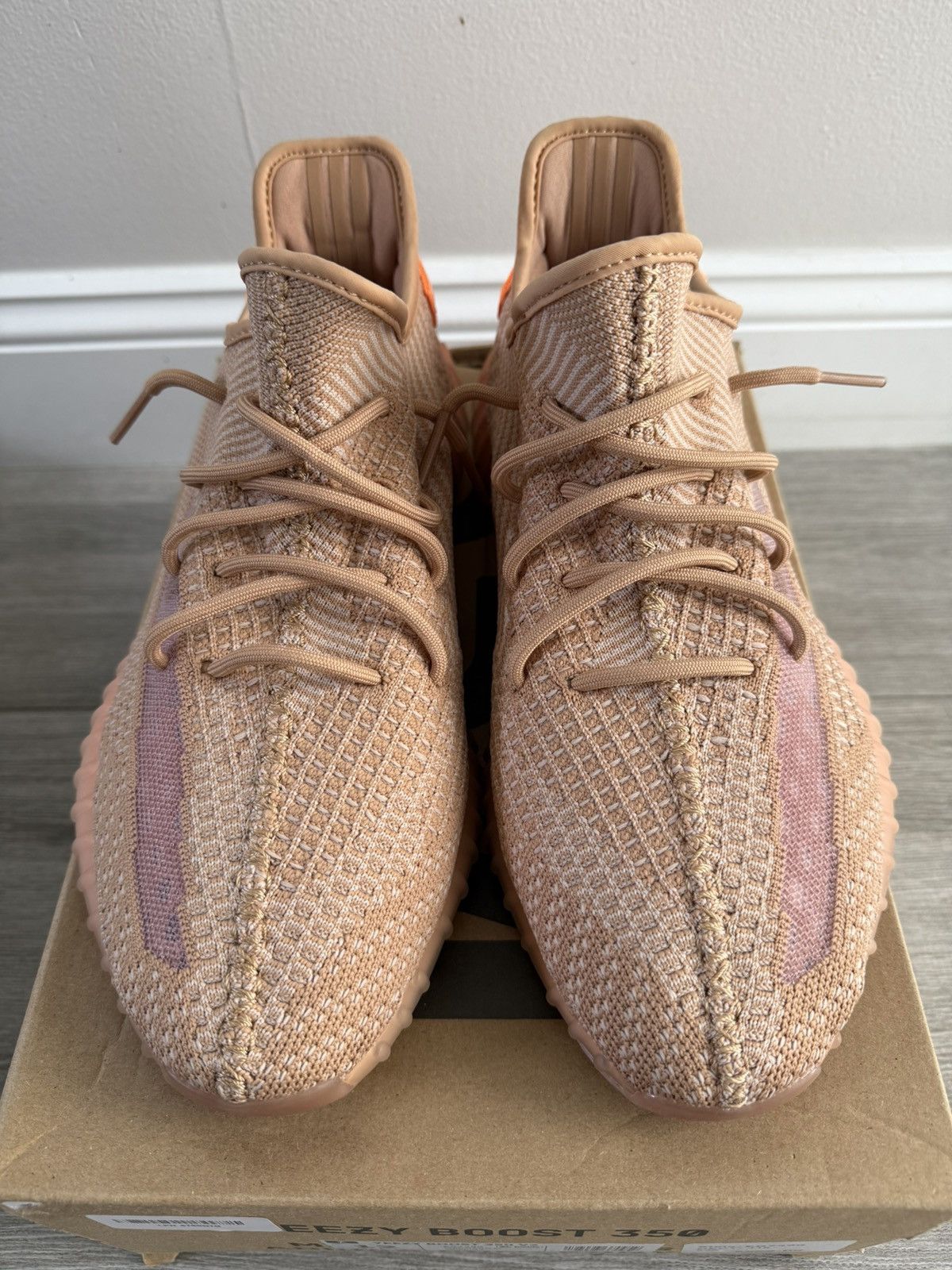 Adidas 2019 Men's ADIDAS Yeezy Boost 350 V2 EG7490 Clay Sz 12 Used Size US 12 / EU 45 - 5 Thumbnail