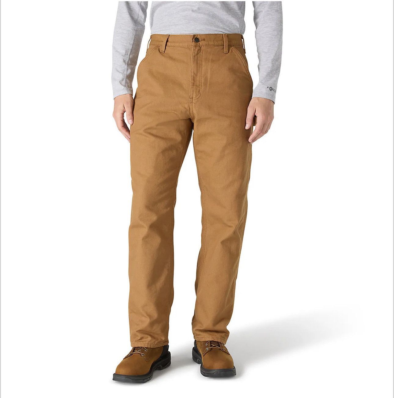 Carhartt CARHARTT LOOSE STRAIGHT WASHED DUCK LINED DUNGAREE Size US 36 / EU 52 - 1 Thumbnail