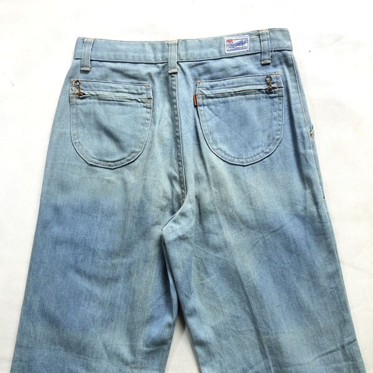 Big John × Vintage 1970s Vintage Big John Zoom Up Flare Pant Size US 29 - 9 Thumbnail