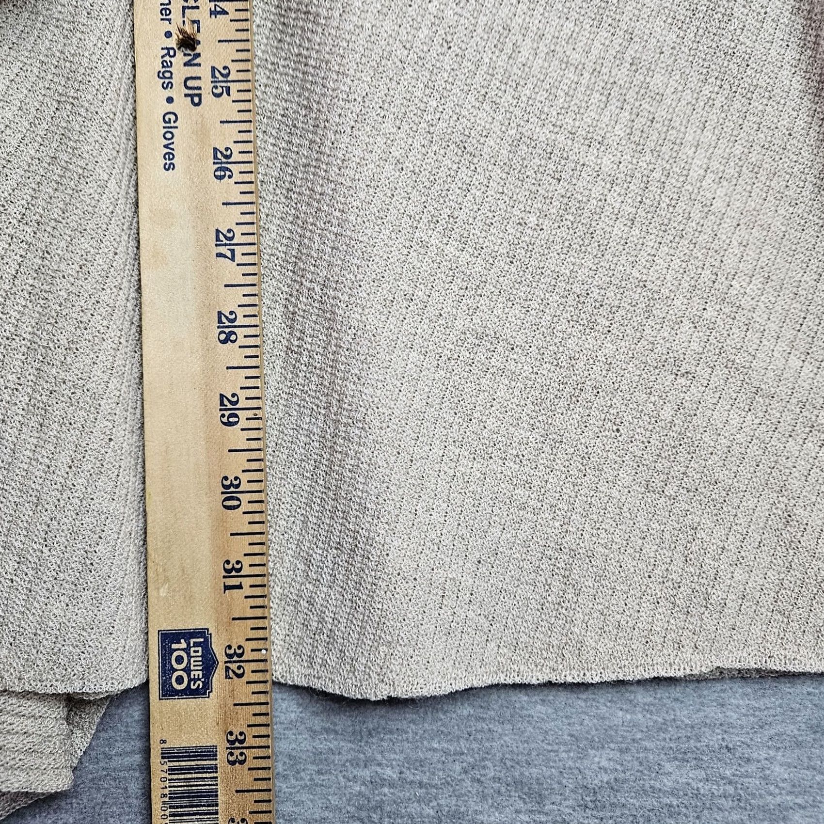 Eileen Fisher Eileen Fisher Women's Cardigan Open Front Long Sleeve Size XL Beige Wool Knit Modern Seasonal Regular Mens? Size XL / US 12-14 / IT 48-50 - 4 Thumbnail