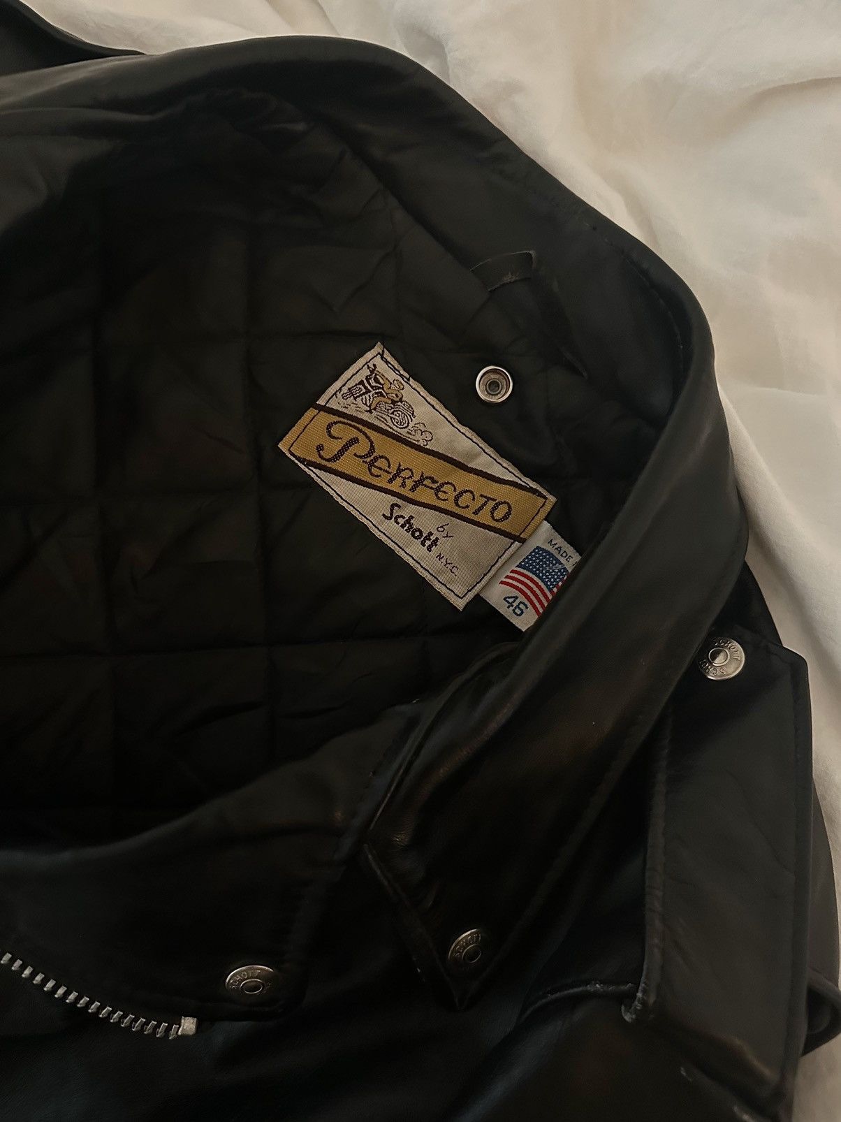 Schott Vintage 60s schott Marlon brando leather biker jacket | Grailed