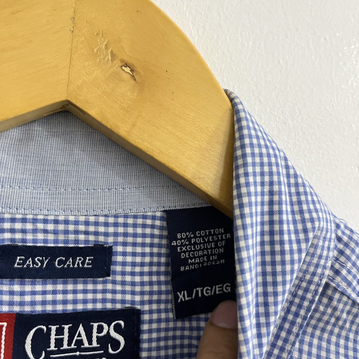 Japanese Brand Chaps Short Sleeve Button Up Size US XL / EU 56 / 4 - 7 Thumbnail