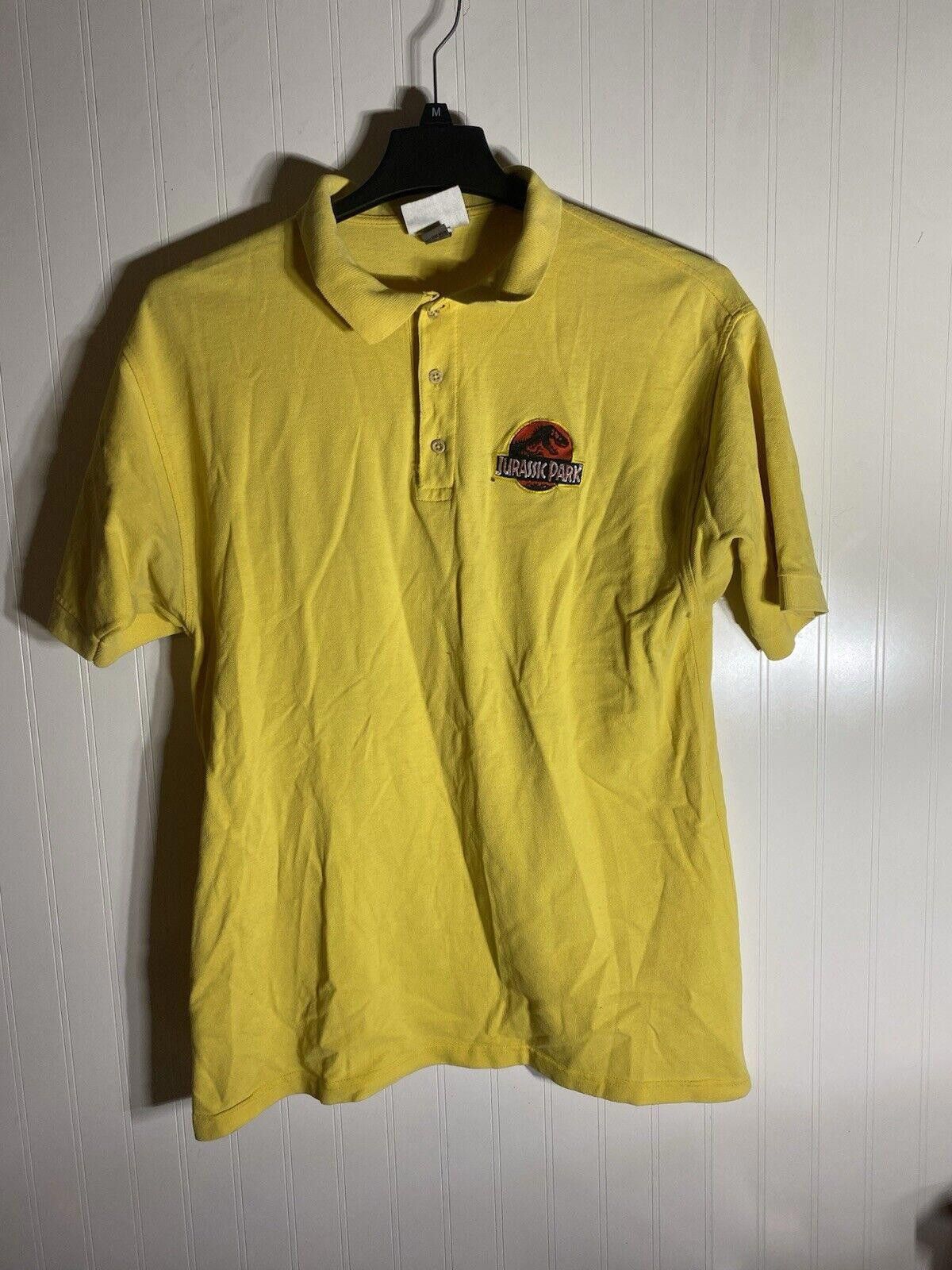 Designer Universal Studios Yellow Jurassic Park Polo Shirt Large Size US L / EU 52-54 / 3 - 1 Thumbnail