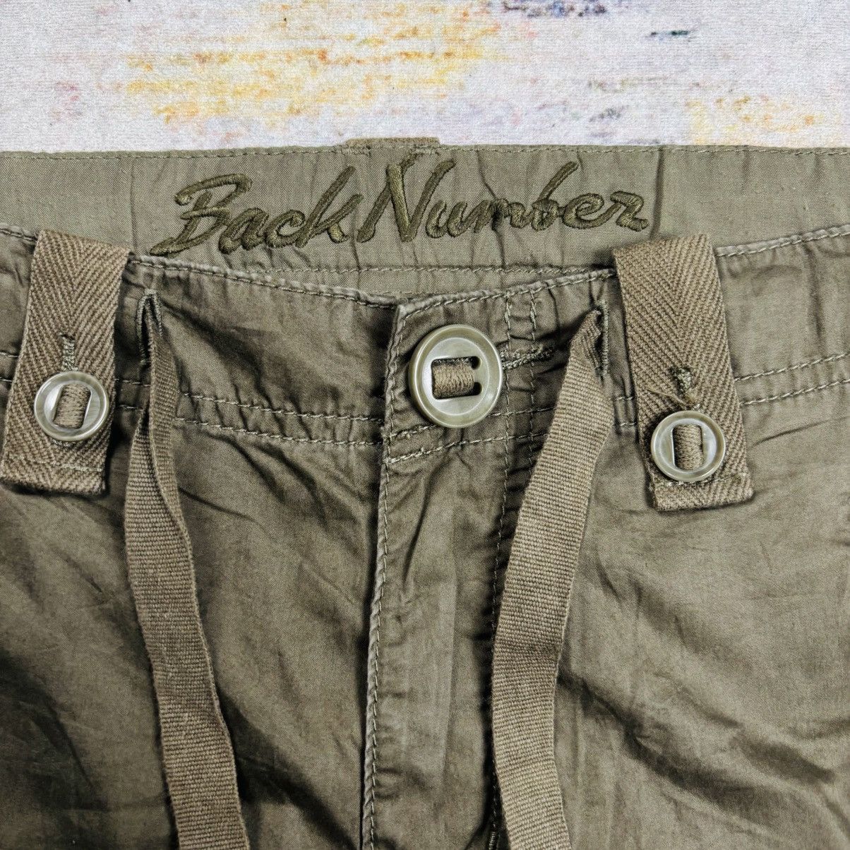 GOA GOA Style Back Number - Apocalypse Style Flared Cargo Pants Size US 29 - 6 Thumbnail