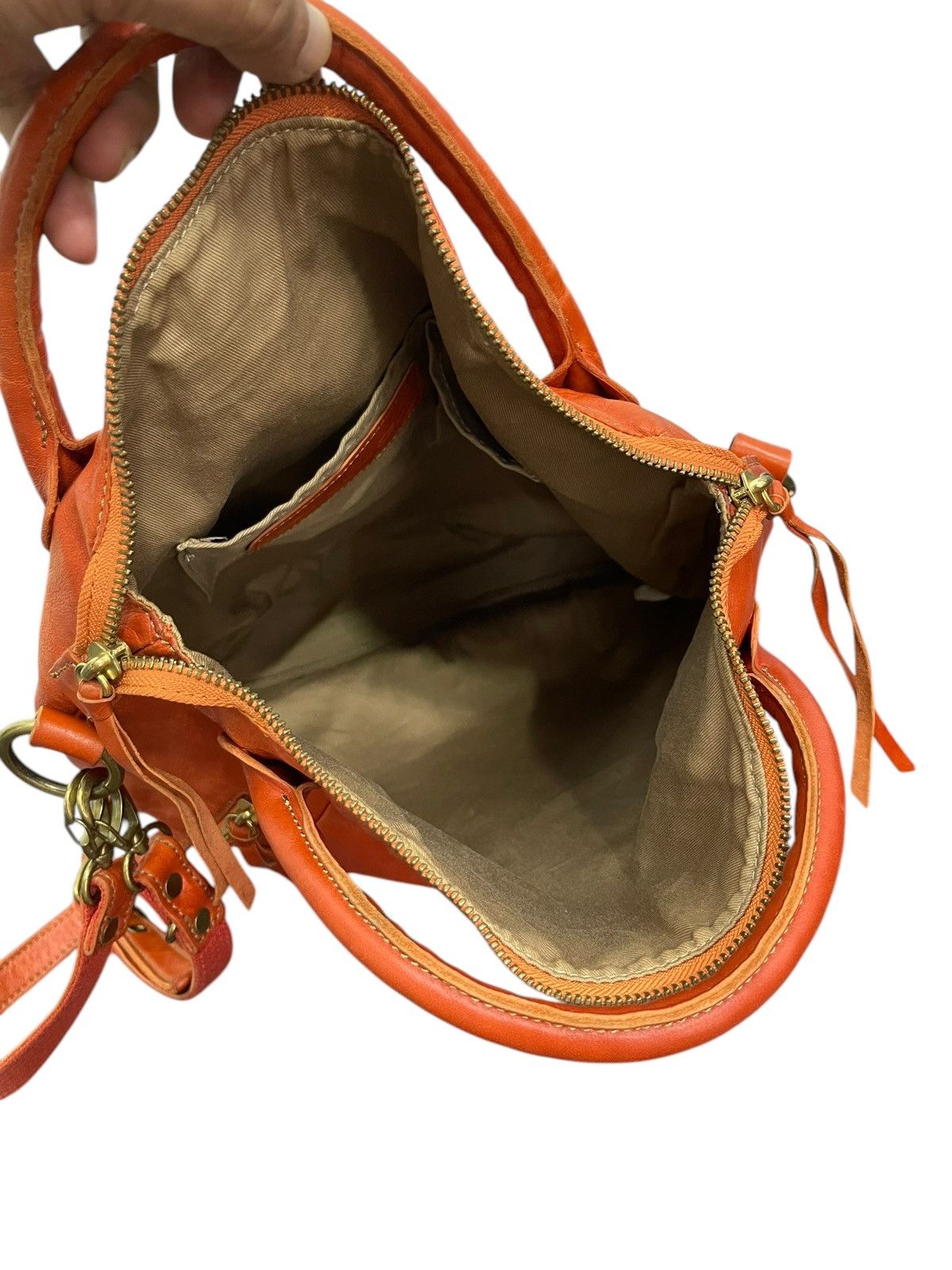 Genuine Leather Full Leather Cuir Jouer Cube Cross Body Shoulder Bag 1🟩9 Size ONE SIZE - 19 Thumbnail