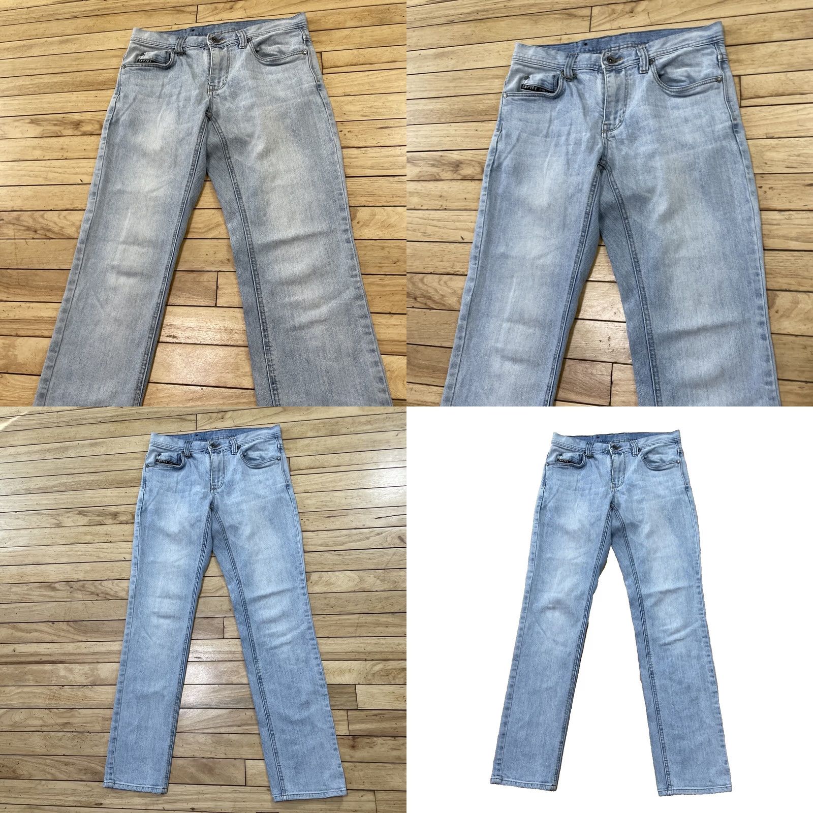 Empyre VINTAGE EMPYRE Jeans Men 30 Light Blue Y2K Streetwear Metal Logo Pocket Denim 30x29 Size US 30 / EU 46 - 11 Thumbnail