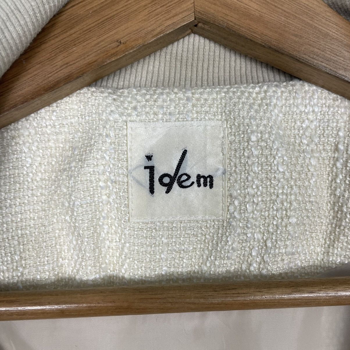 Japanese Brand Idem Inspired By Yohji Yamamoto Crop Jacket Size M / US 6-8 / IT 42-44 - 15 Thumbnail