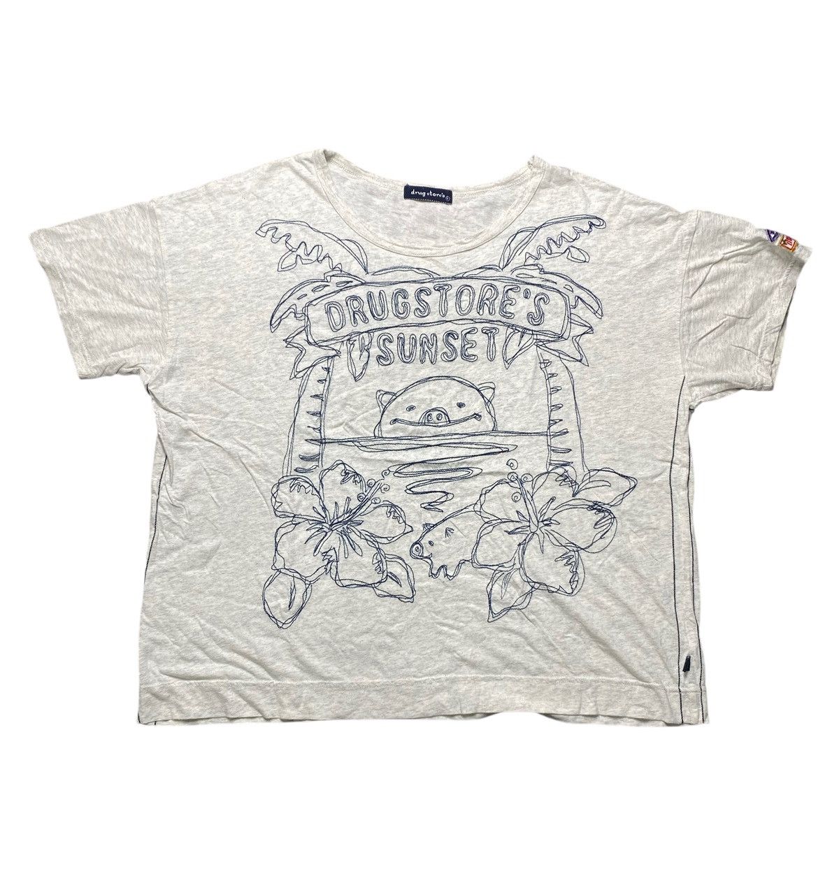 Japanese Brand VINTAGE DRUG STORE SUNSET TSHIRT Size US XL / EU 56 / 4 - 2 Thumbnail