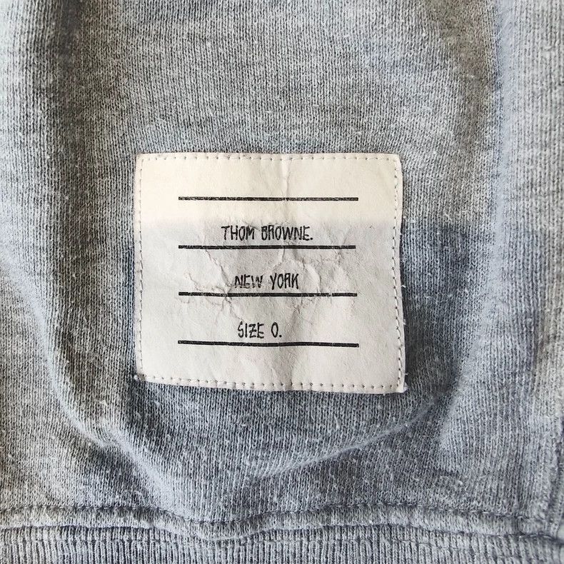 Thom Browne Thom Browne Classic side-closure hoodie Size US XS / EU 42 / 0 - 3 Thumbnail